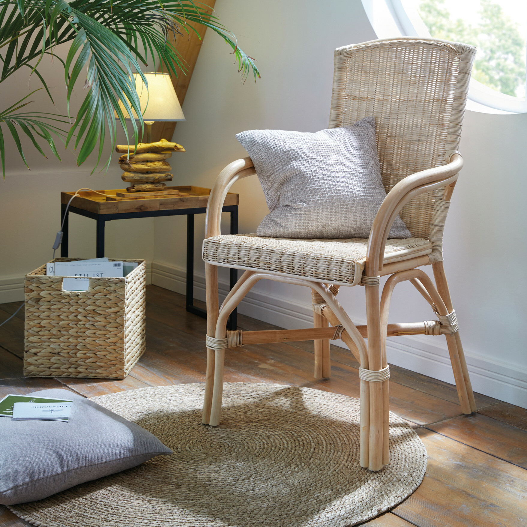 Rattanstuhl "Home"  im Frank Flechtwaren Online Shop kaufen