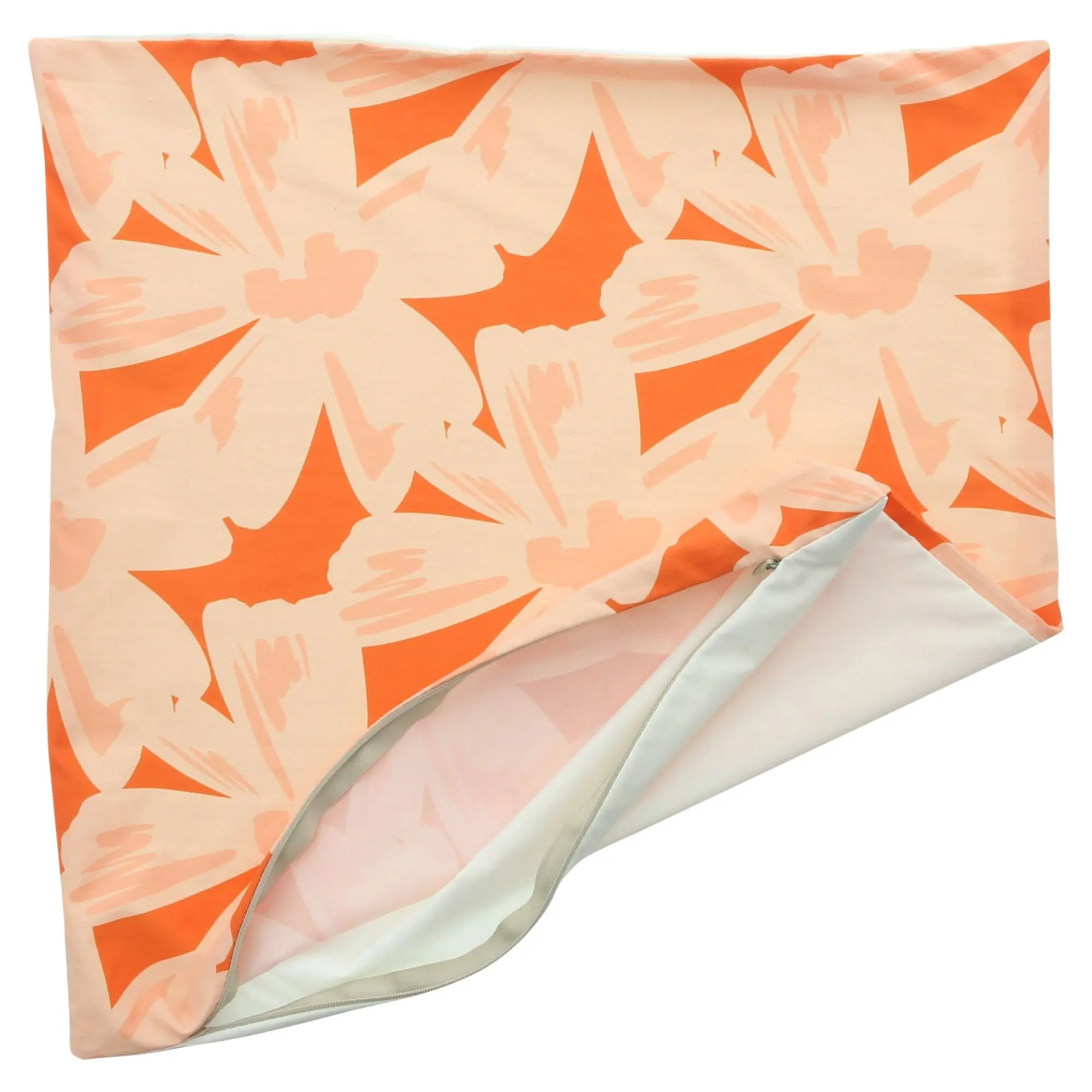 Kissenhülle "Retro Flower"  im Frank Flechtwaren Online Shop für Strandbar-Feeling kaufen