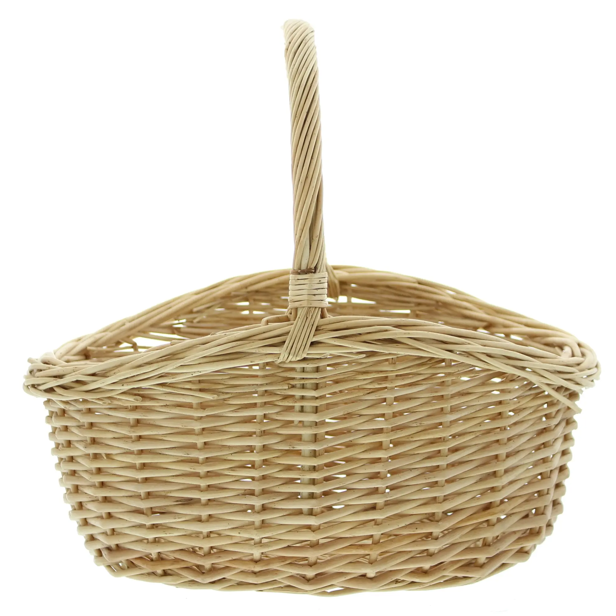 Bügelkorb "Naturweiß", klein  im Frank Flechtwaren Online Shop für Bügelkörbe kaufen