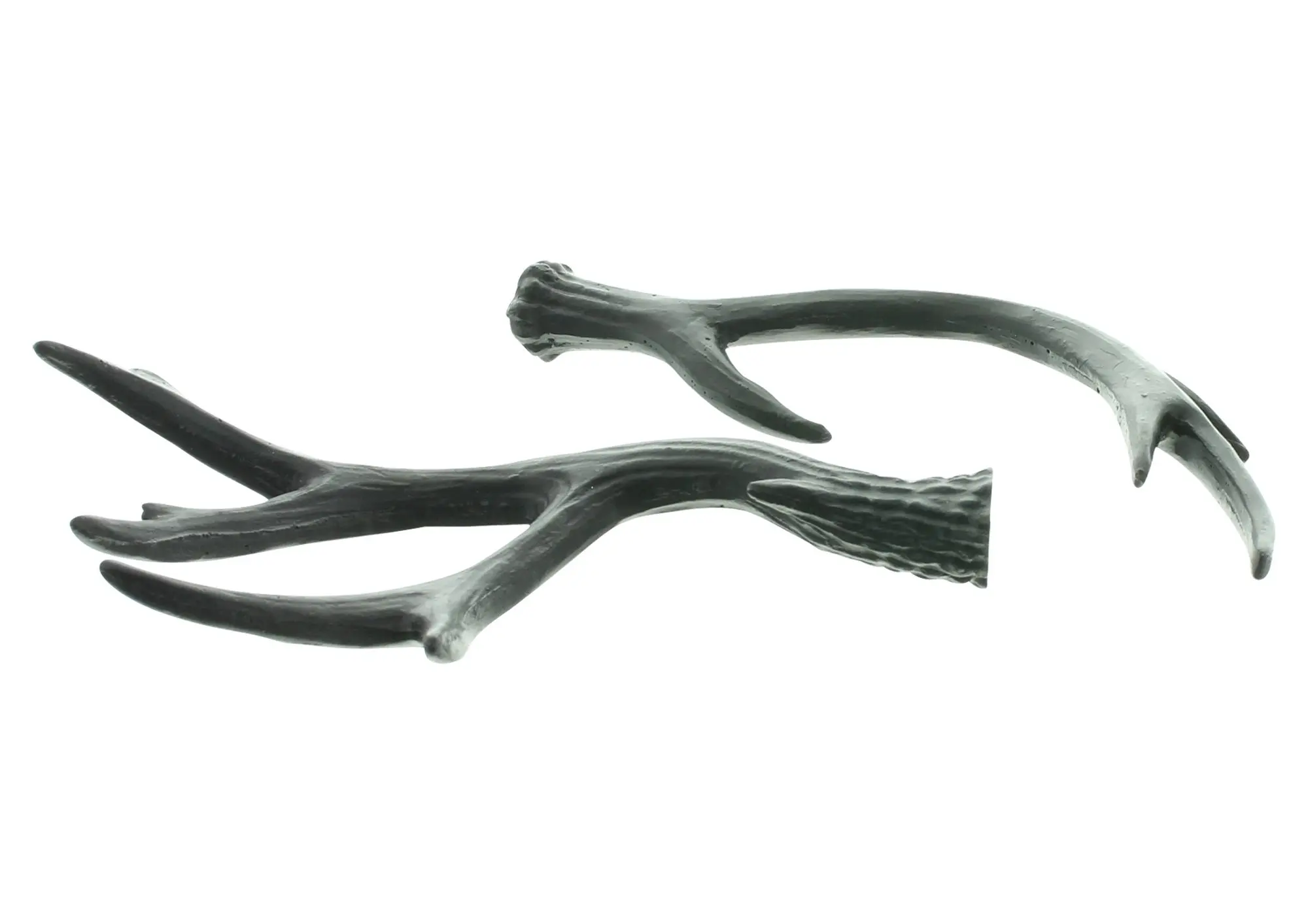 Geweih "Schwarz", 2er Set  im Frank Flechtwaren Online Shop für Dekogeweihe kaufen
