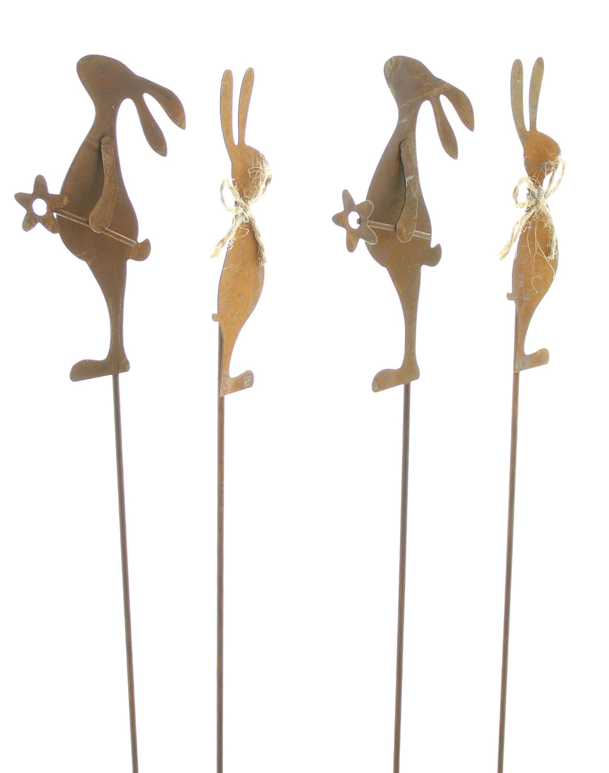 Stecker "Osterhase", 4er Set im Frank Flechtwaren Online Shop für Ostern kaufen Stecker "Osterhase", 4er Set im Frank Flechtwaren Online Shop für Ostern kaufen
