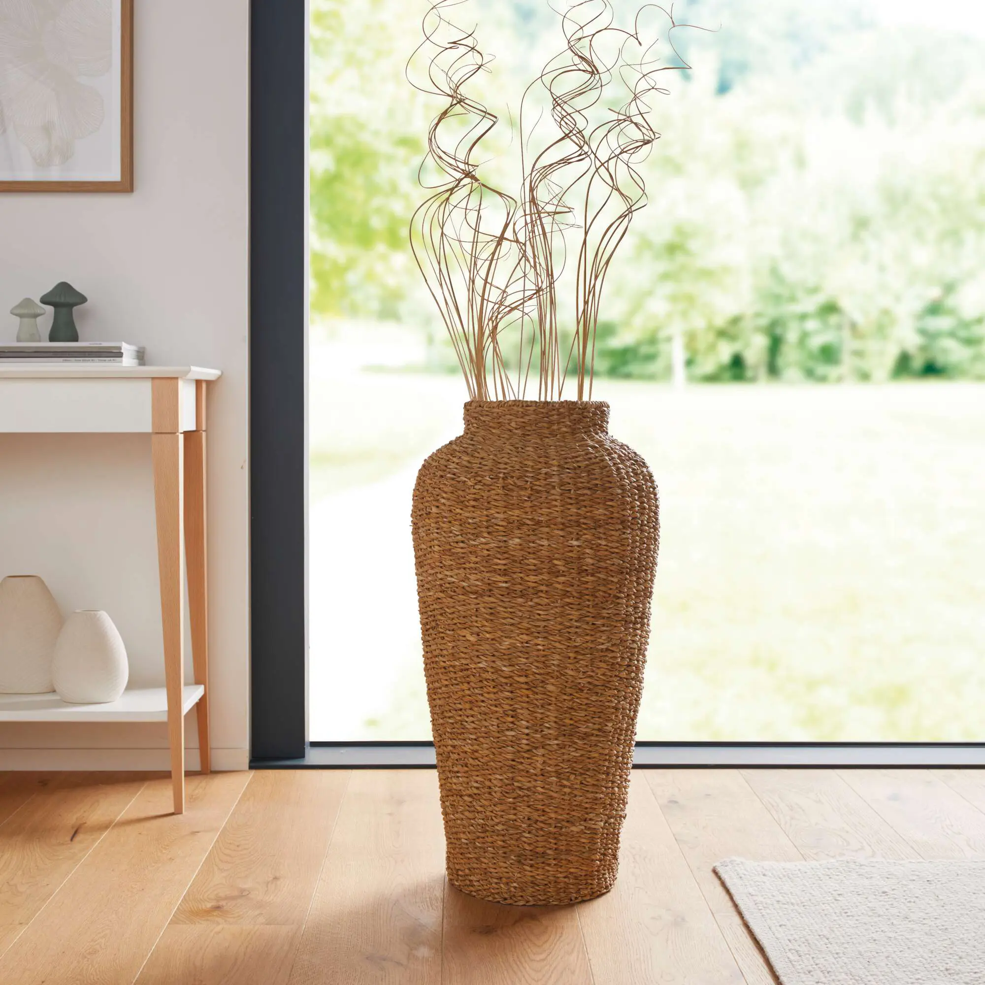 Deko-Bodenvase "Seegras"  im Frank Flechtwaren Online Shop kaufen