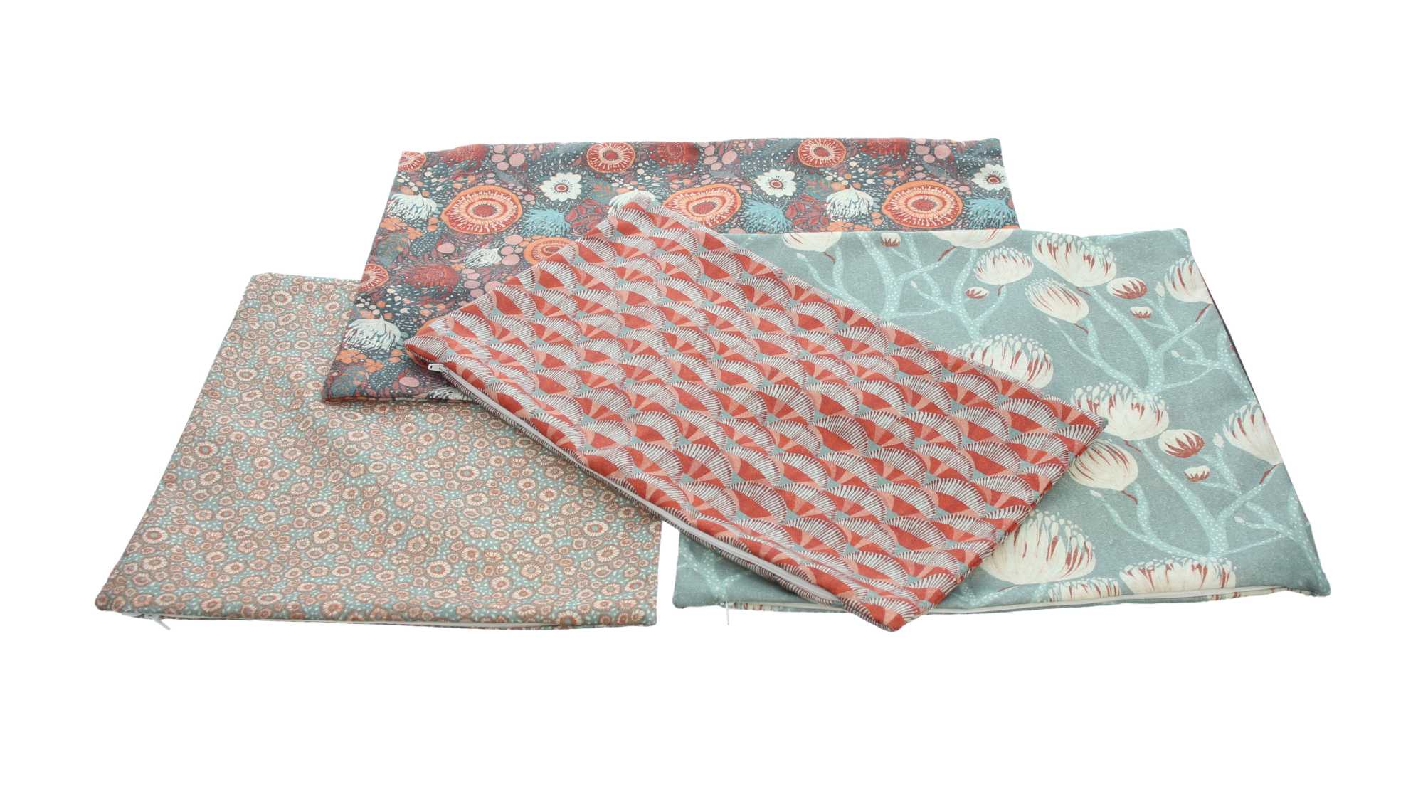 Kissenhülle "Floral", 4er Set im Frank Flechtwaren Online Shop für Kissenhüllen kaufen Kissenhülle "Floral", 4er Set im Frank Flechtwaren Online Shop für Kissenhüllen kaufen
