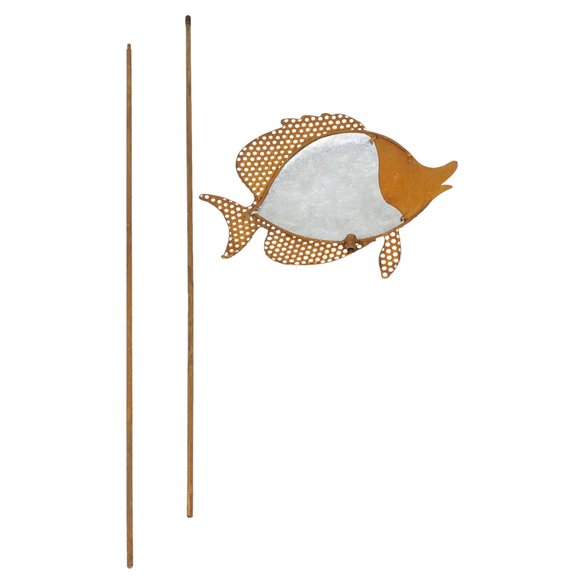Gartenstecker "Fisch"  im Frank Flechtwaren Online Shop für Gartenstecker kaufen
