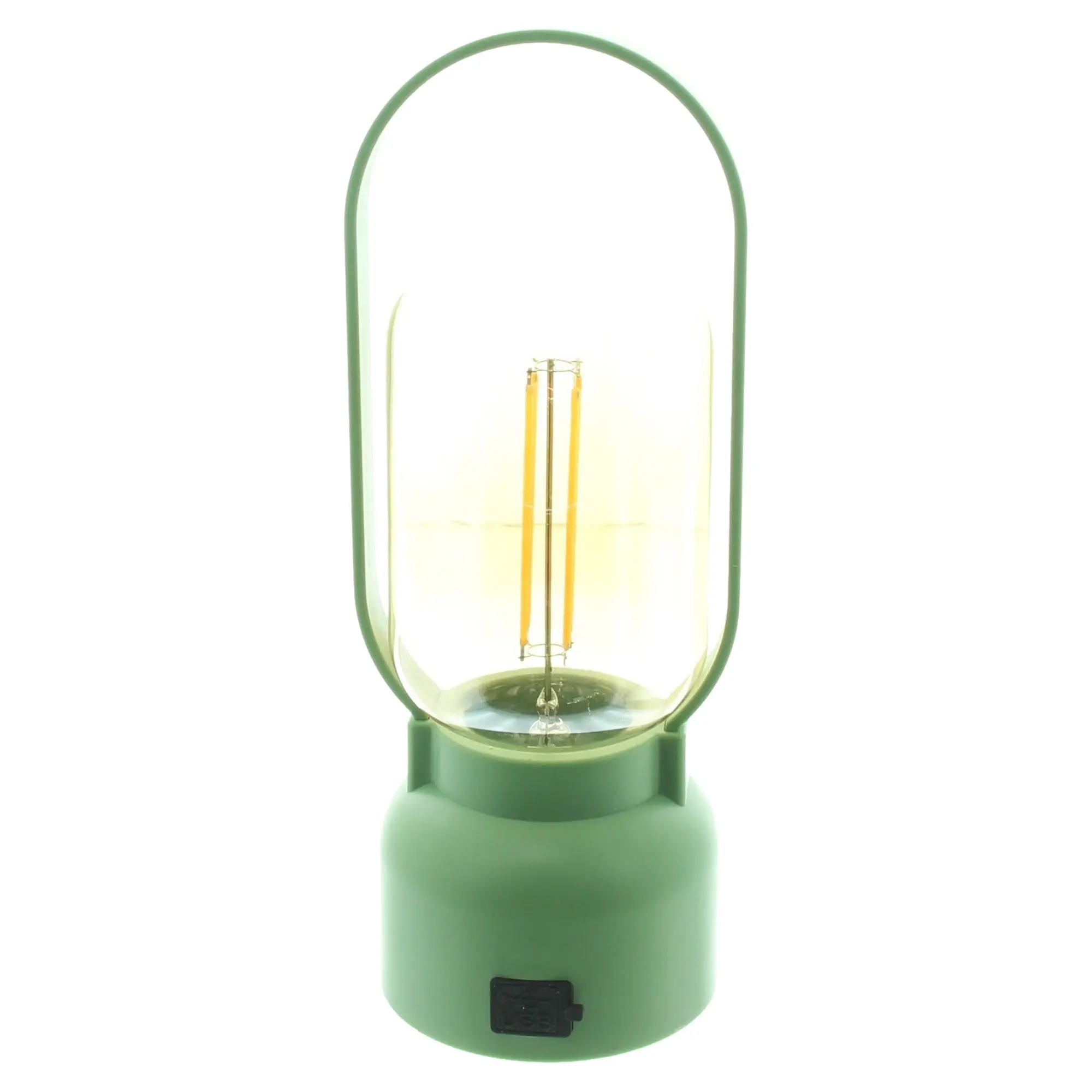 LED-Laterne "Green"  im Frank Flechtwaren Online Shop für Balkonien kaufen