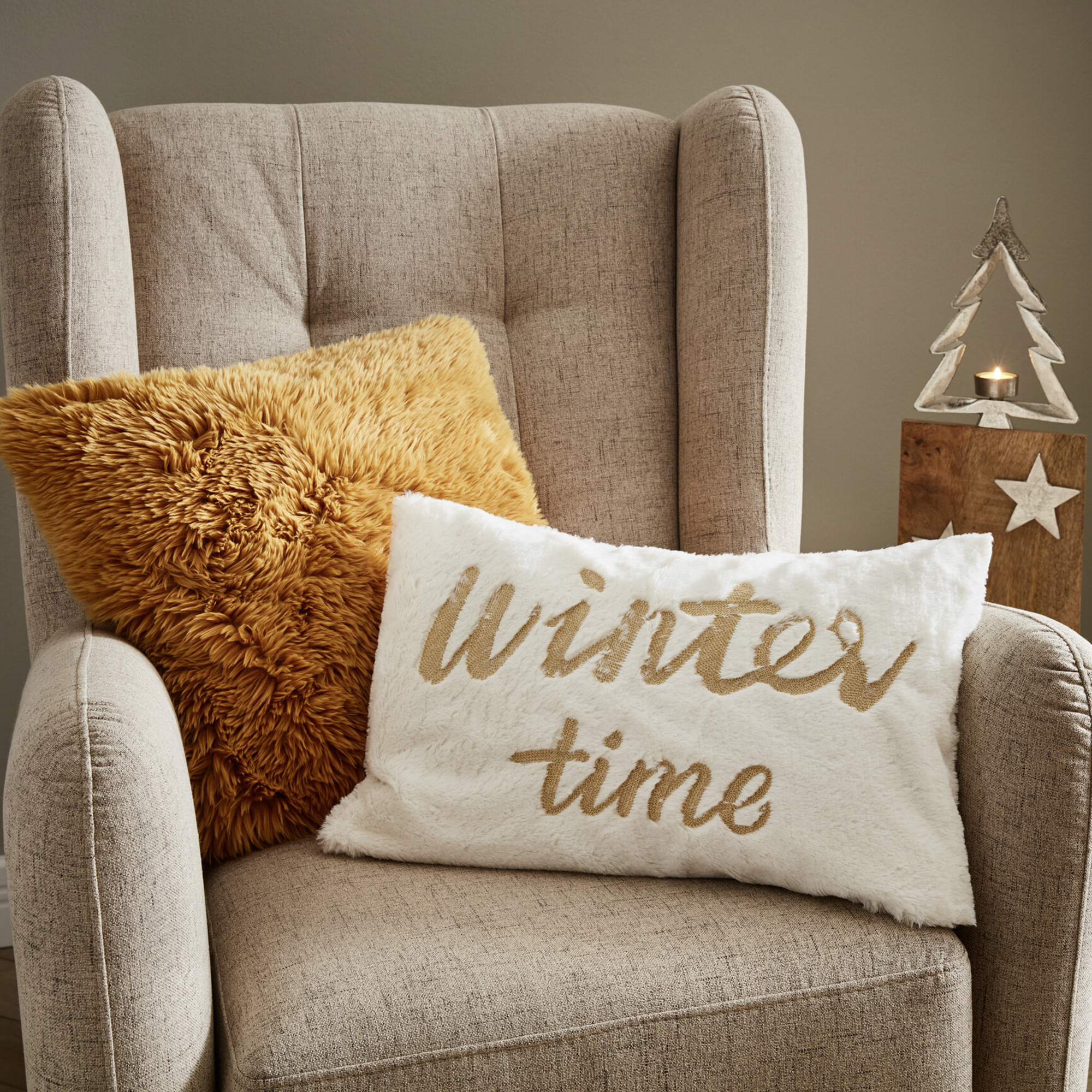 Kissenhülle "Wintertime"  im Frank Flechtwaren Online Shop kaufen