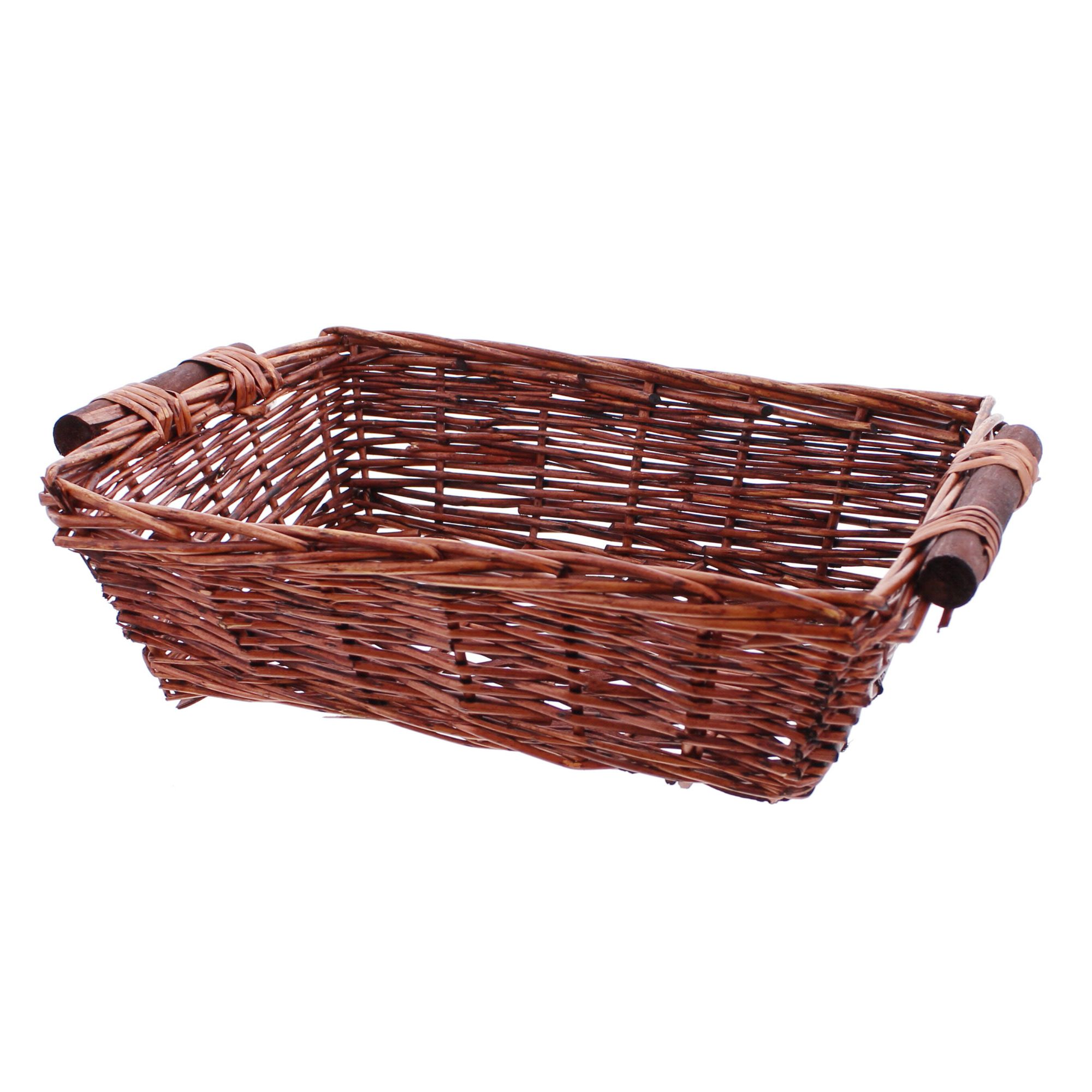 Schale mit Holzgriffen im Frank Flechtwaren Online Shop für Schalen kaufen Schale mit Holzgriffen im Frank Flechtwaren Online Shop für Schalen kaufen