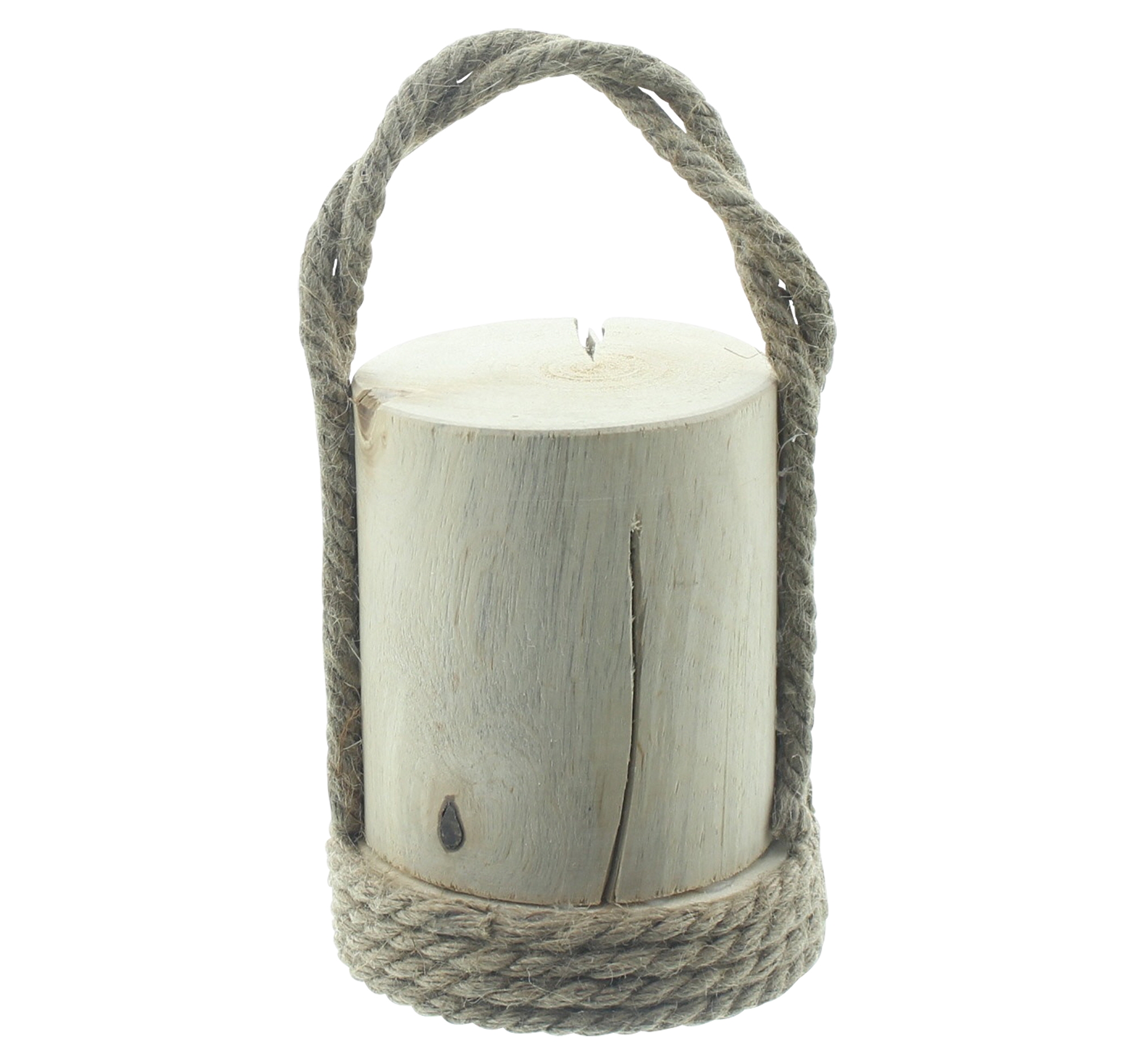 LED-Laterne "Wood"  im Frank Flechtwaren Online Shop für LED-Dekoobjekte kaufen