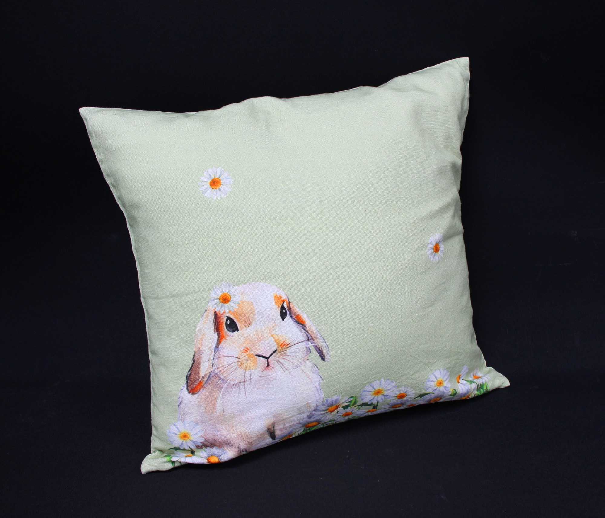 Kissenhülle "Blumenhase" im Frank Flechtwaren Online Shop für Ostern kaufen Kissenhülle "Blumenhase" im Frank Flechtwaren Online Shop für Ostern kaufen