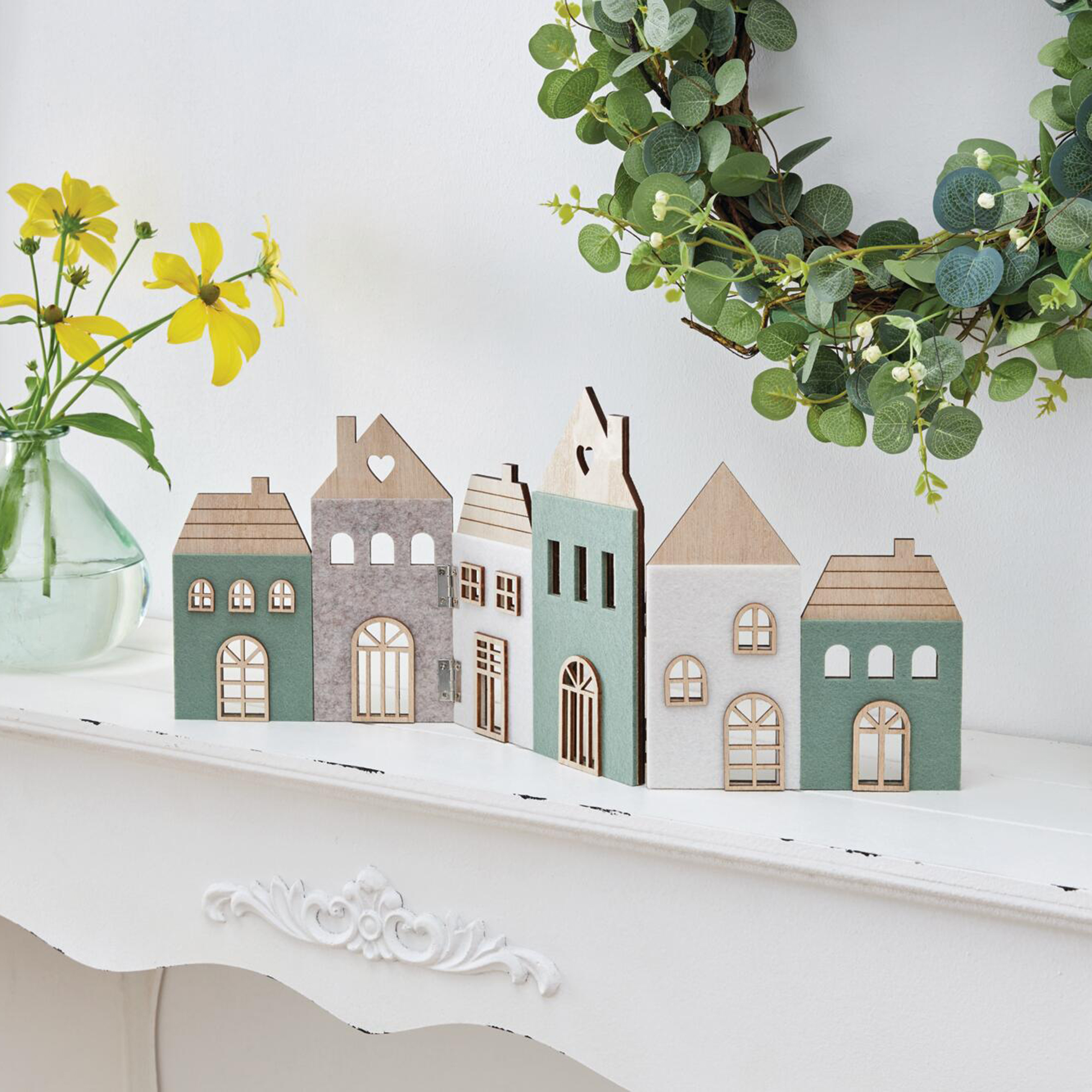 Häuser "Nachbarschaft"  im Frank Flechtwaren Online Shop kaufen