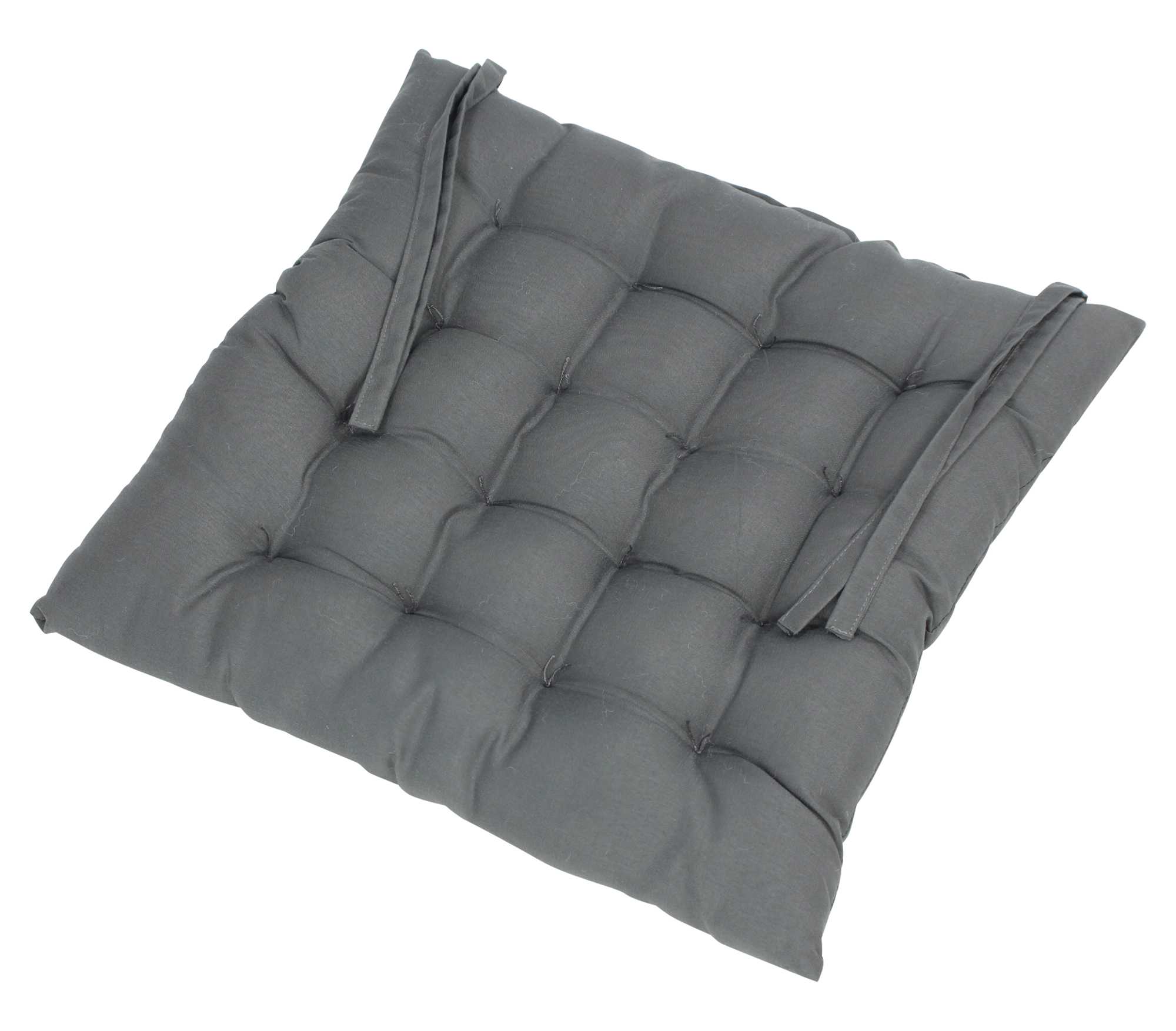 Sitzkissen "Grey", 4er Set im Frank Flechtwaren Online Shop für Küche kaufen Sitzkissen "Grey", 4er Set im Frank Flechtwaren Online Shop für Küche kaufen