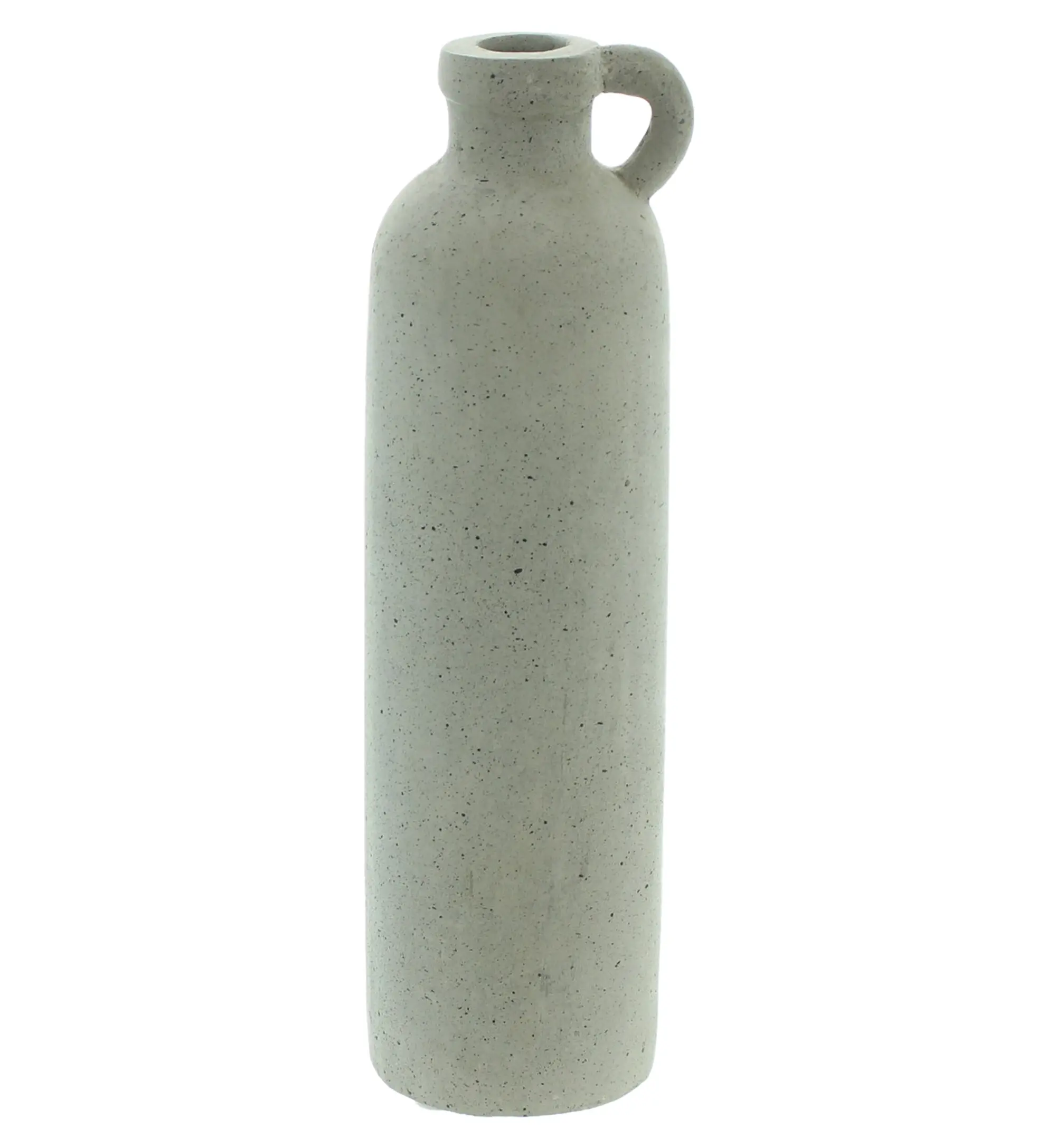 Dekoflasche "Beton"  im Frank Flechtwaren Online Shop für Dekovasen kaufen