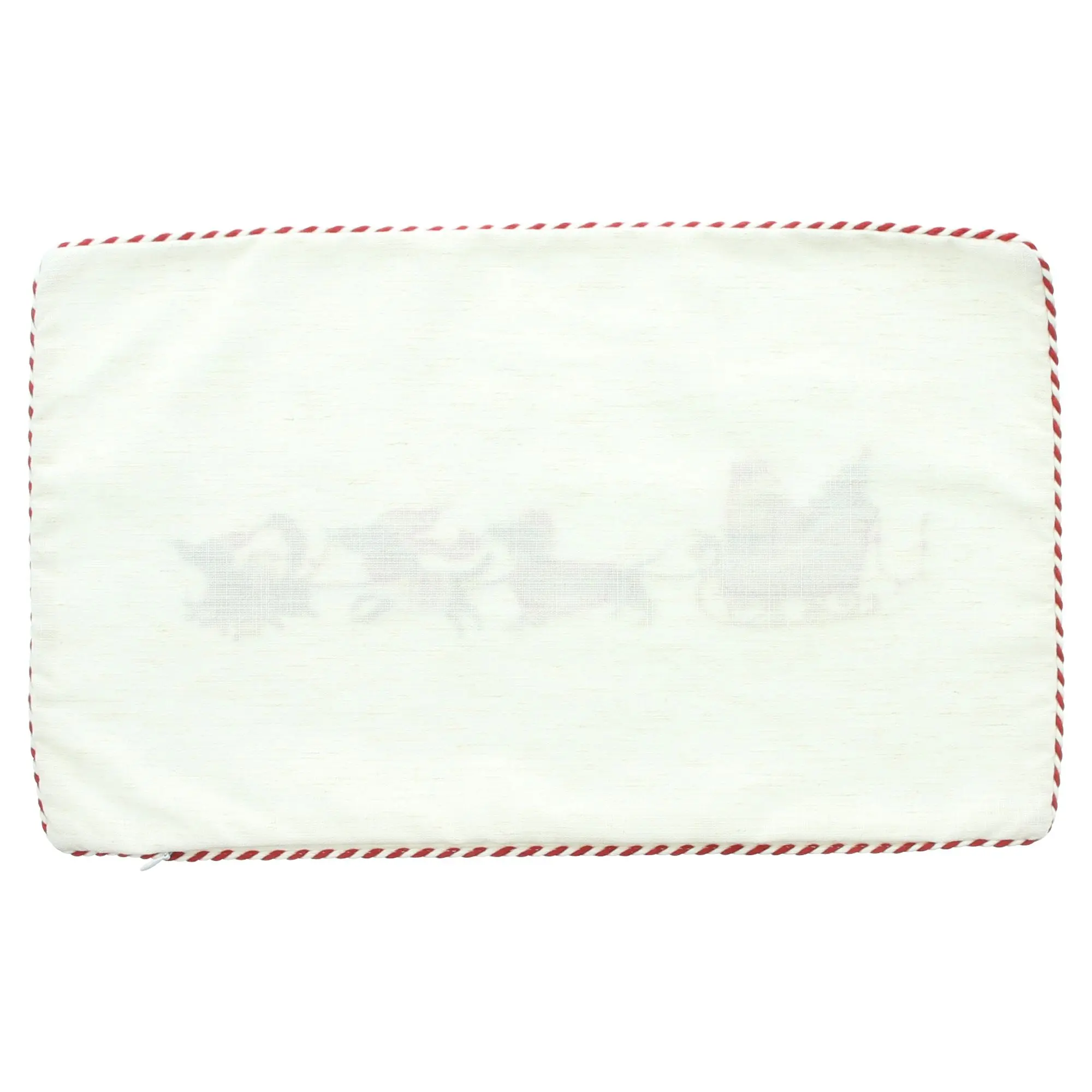 Kissenhülle "Dackelschlitten"  im Frank Flechtwaren Online Shop für Weihnachtliche Kissen &amp; Kissenhüllen kaufen