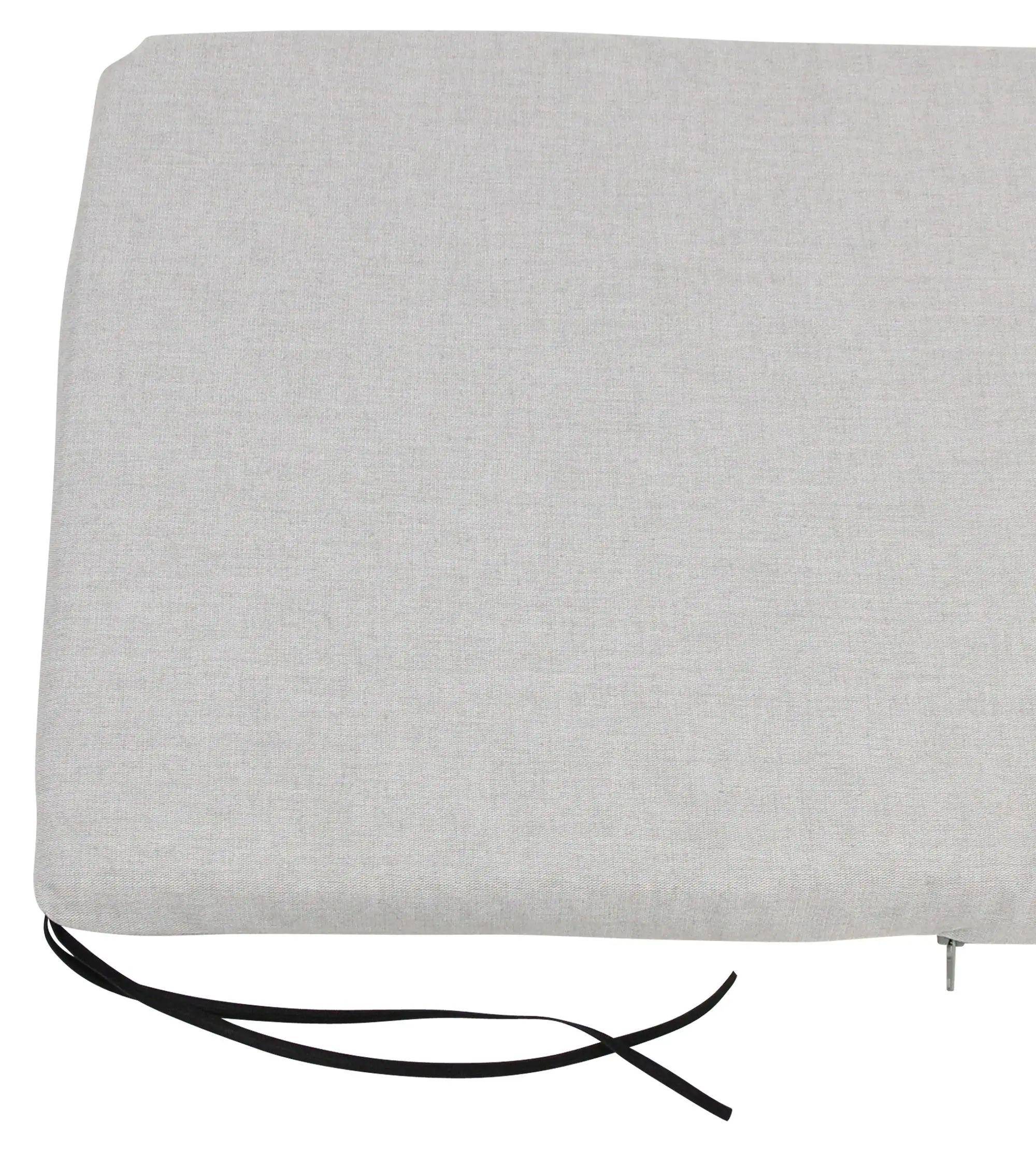 Bankauflage "Modern", grau  im Frank Flechtwaren Online Shop für Sitzkissen kaufen