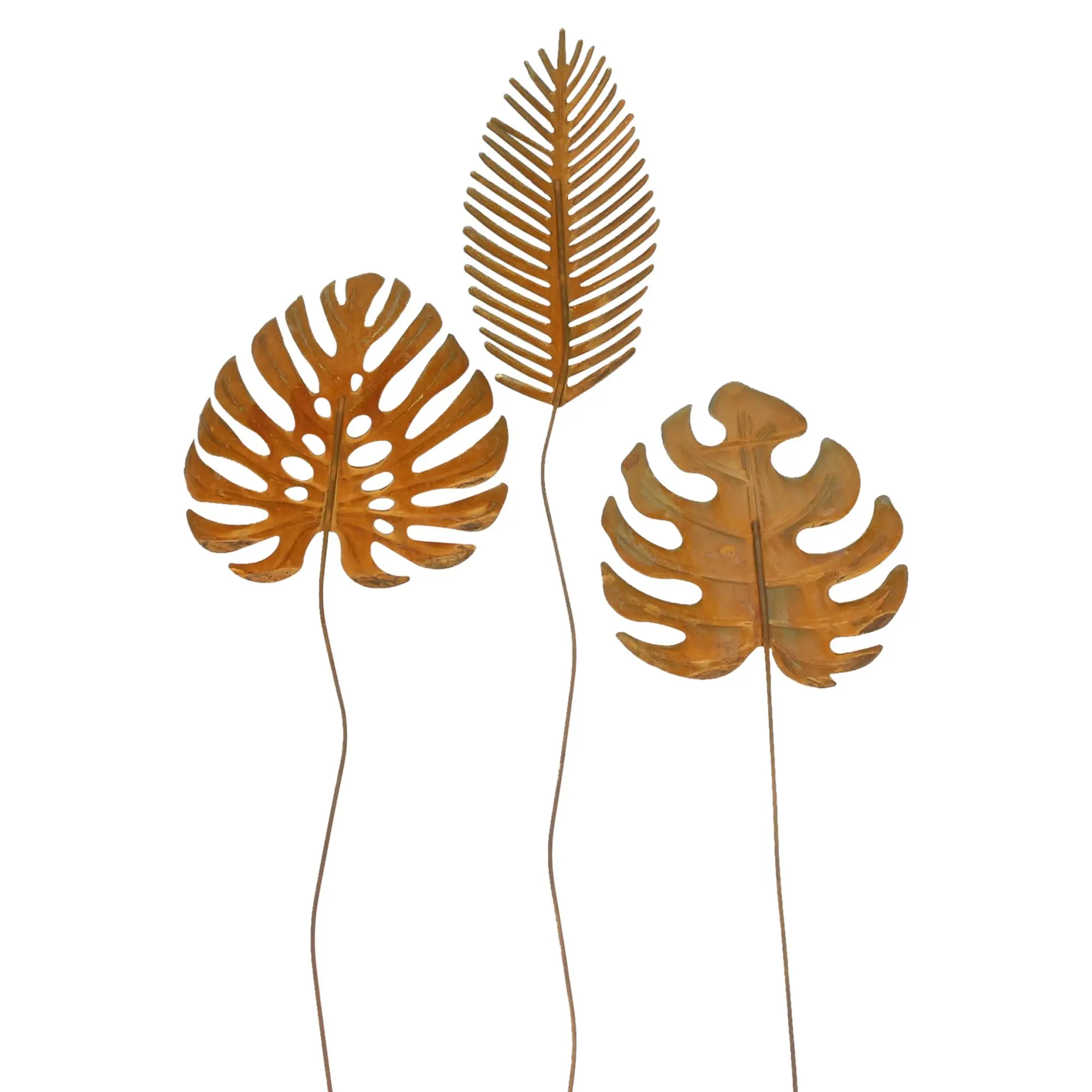 Gartenstecker "Blätter", 3er Set im Frank Flechtwaren Online Shop für Gartenstecker kaufen Gartenstecker "Blätter", 3er Set im Frank Flechtwaren Online Shop für Gartenstecker kaufen