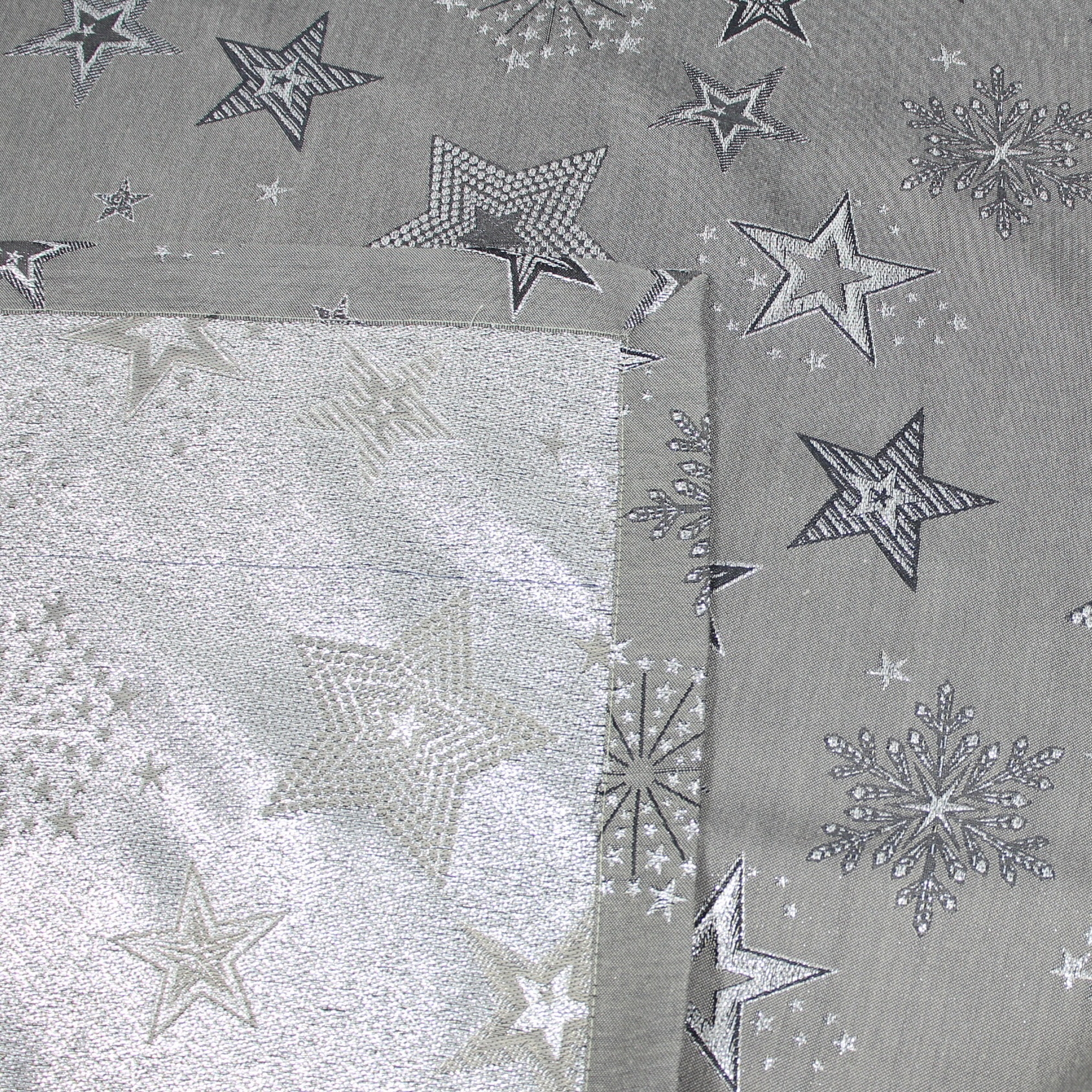 Tafeldecke "Shiny Christmas"  im Frank Flechtwaren Online Shop für Weihnachten kaufen