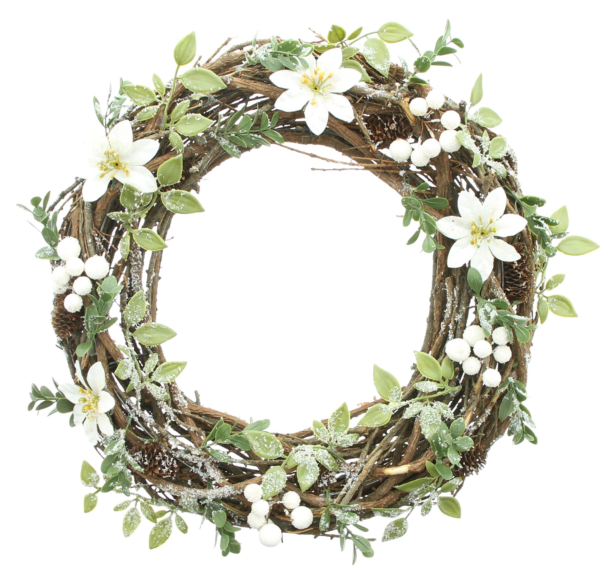 Kranz "Christrose" im Frank Flechtwaren Online Shop für Weihnachten kaufen Kranz "Christrose" im Frank Flechtwaren Online Shop für Weihnachten kaufen