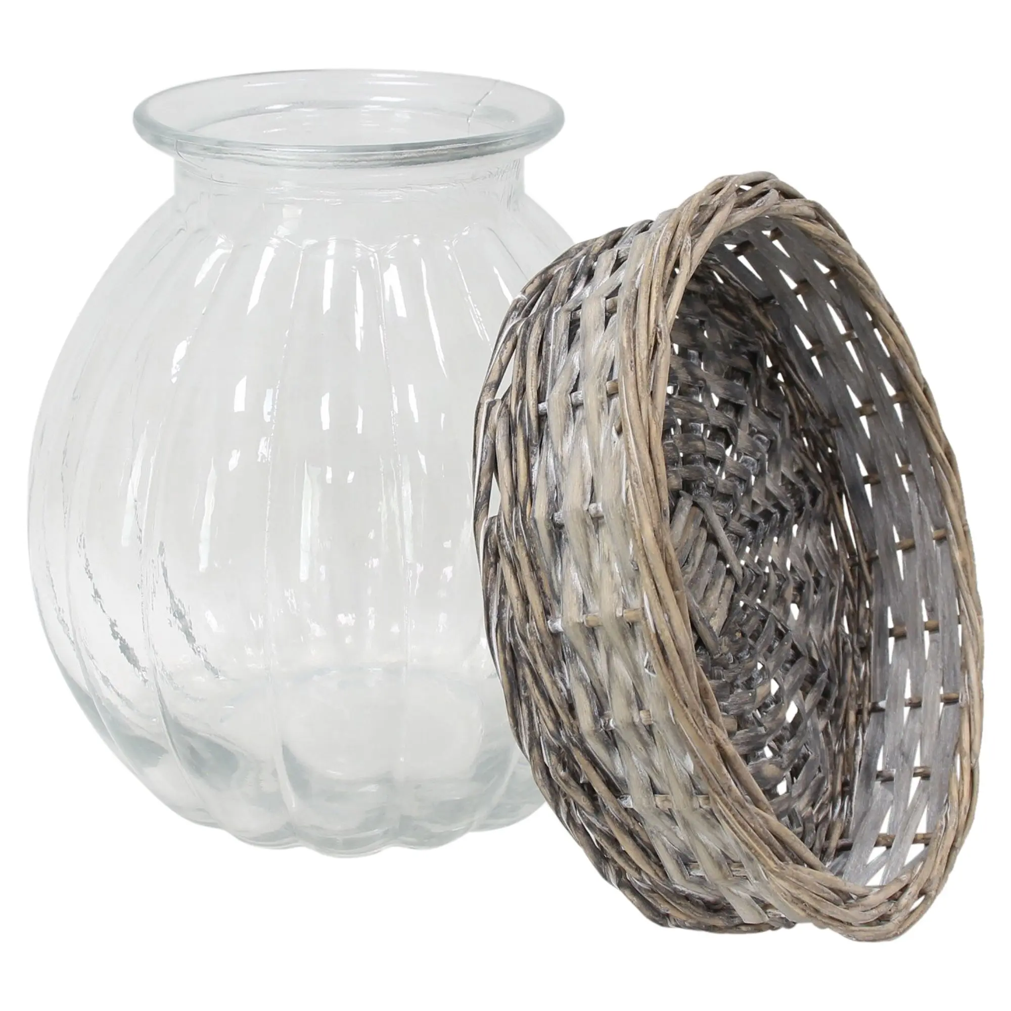 Vase "Nostalgie"  im Frank Flechtwaren Online Shop für Deko-Neuheiten kaufen