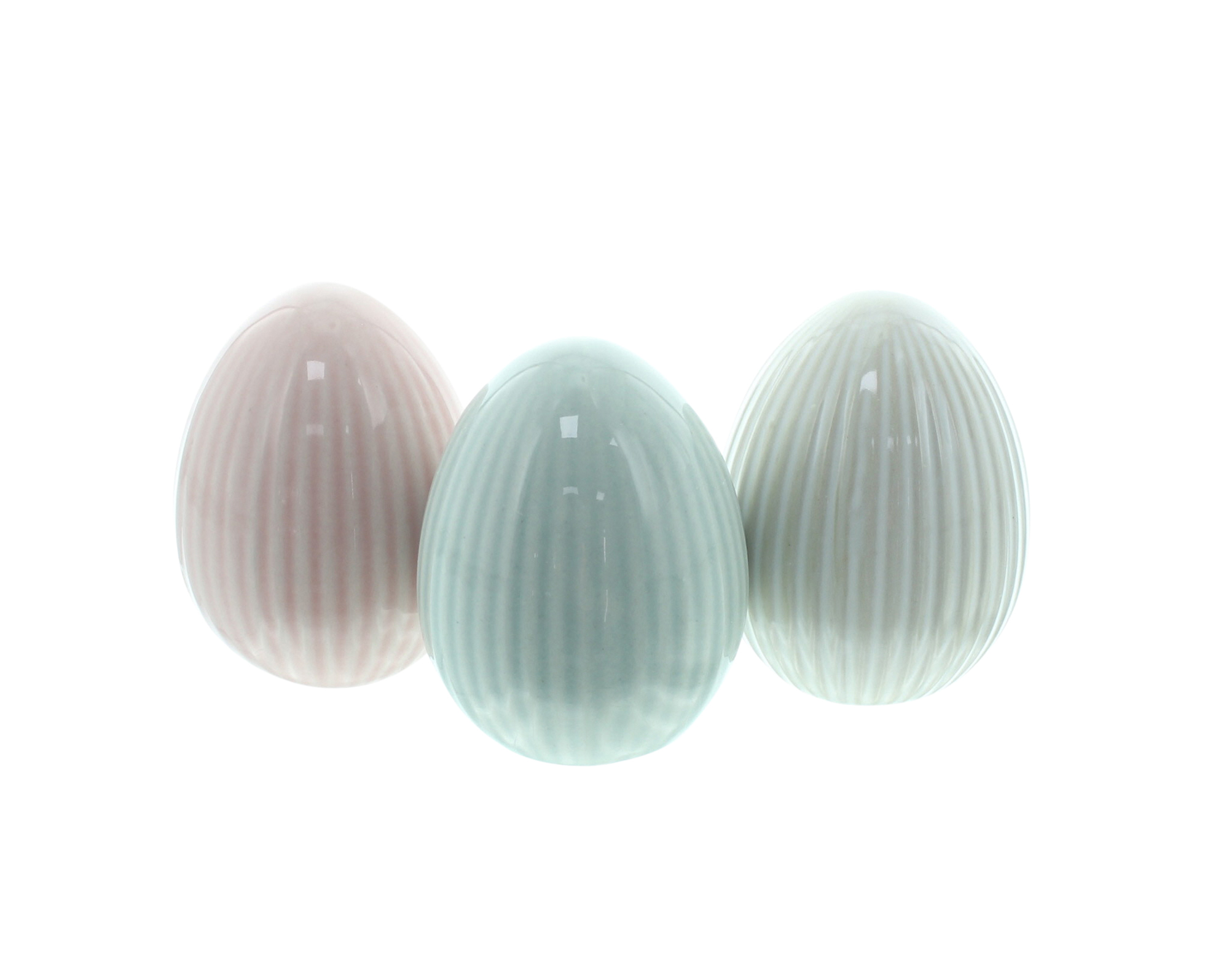 Osterei "Struktur", 3er Set  im Frank Flechtwaren Online Shop für Bunte Osterzeit kaufen