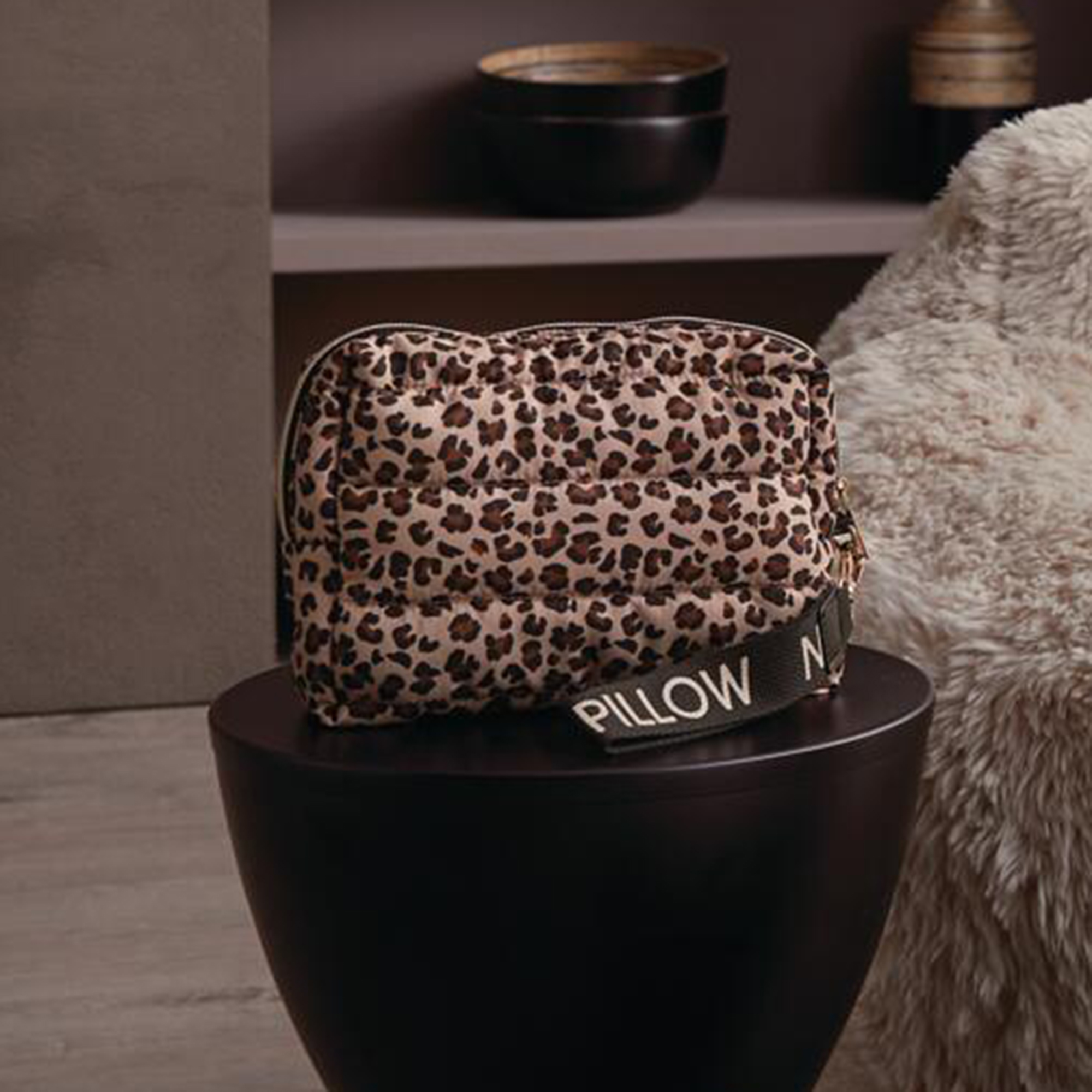 Kosmetiktäschchen "Leoprint"  im Frank Flechtwaren Online Shop kaufen