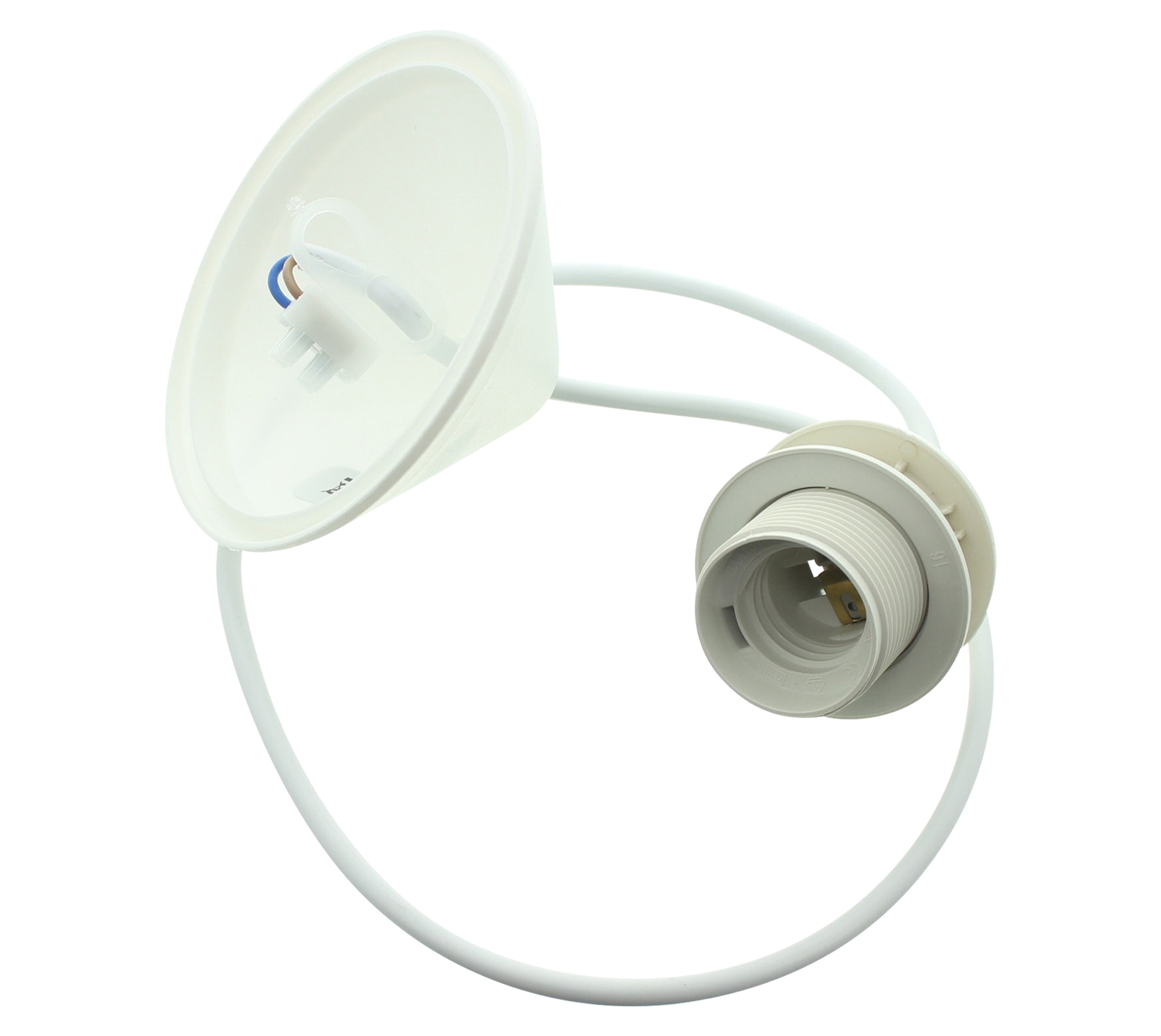 Lampen-Aufhängung "White"  im Frank Flechtwaren Online Shop kaufen