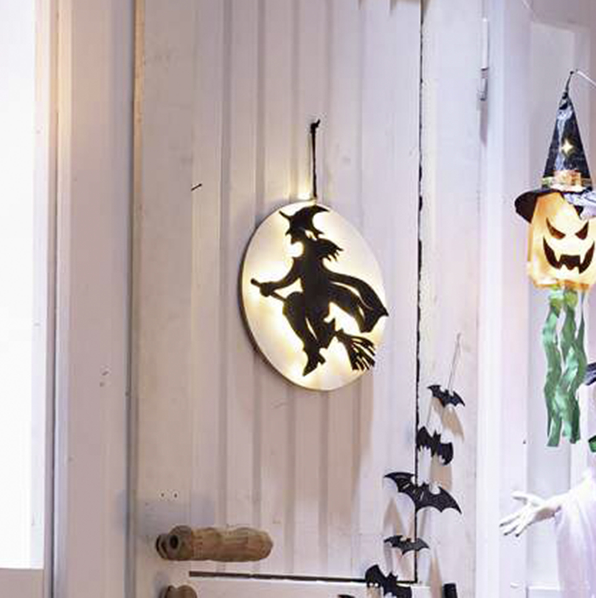 LED-Hänger "Hexenflug"  im Frank Flechtwaren Online Shop kaufen