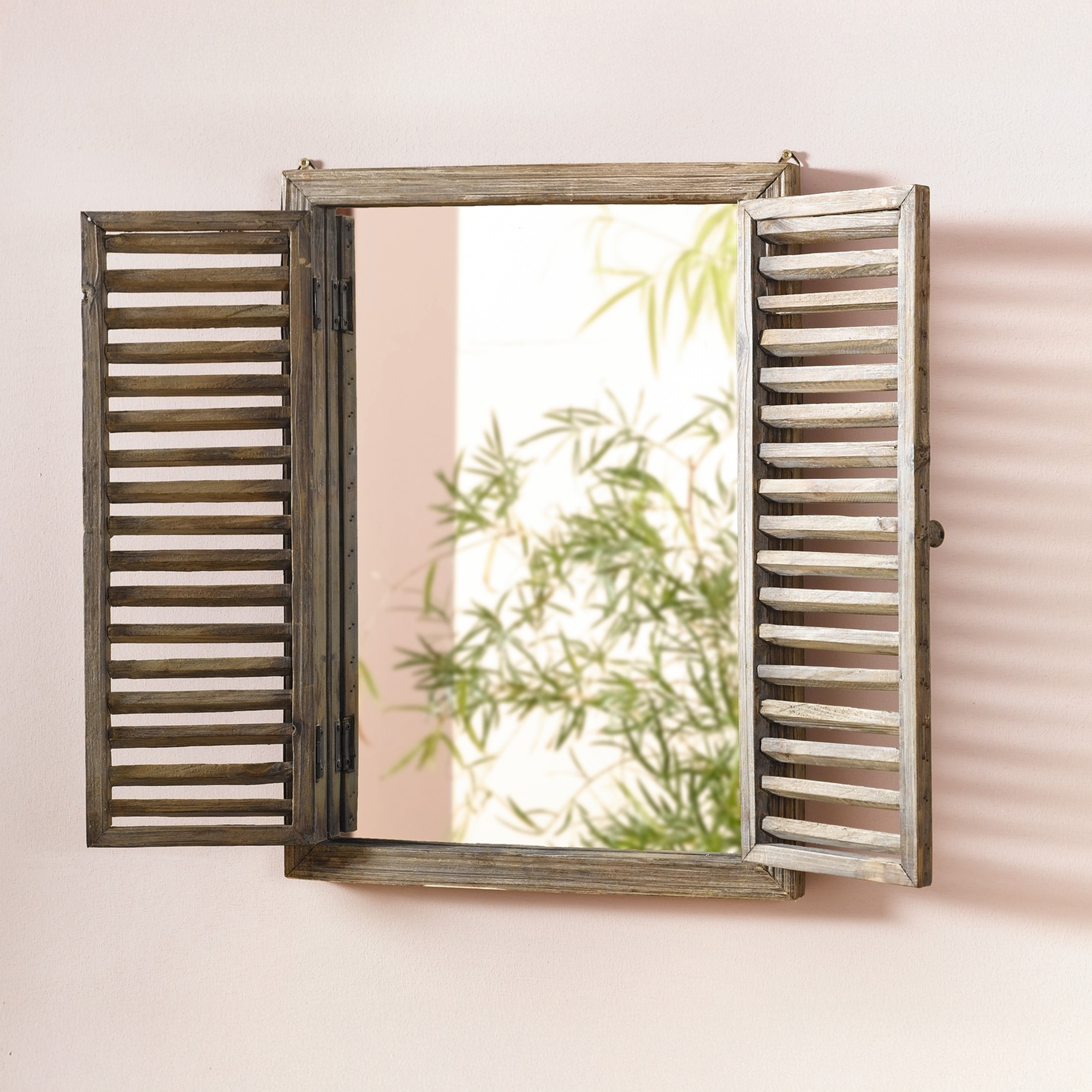 Acheter Miroir en bois "fenêtre"  dans la boutique en ligne de Frank Flechtwaren