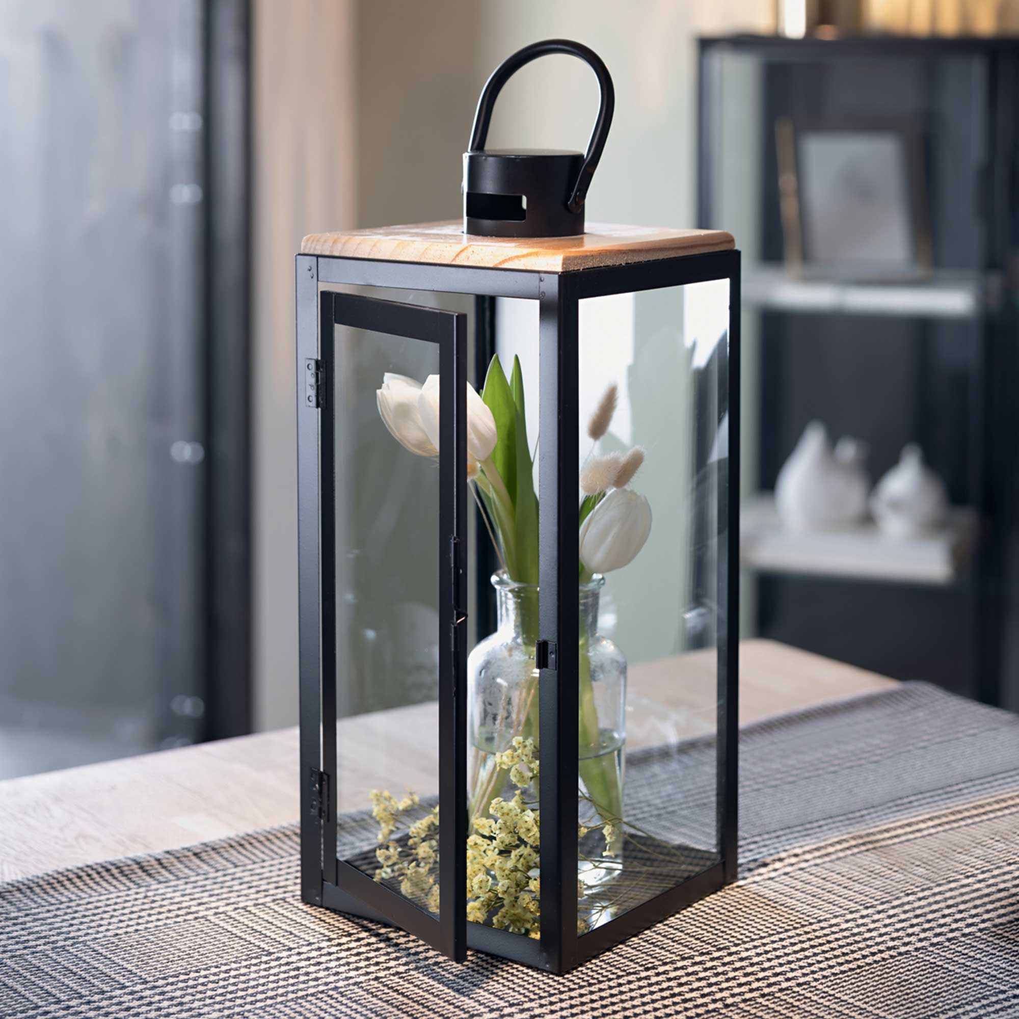 Laterne "Modern"  im Frank Flechtwaren Online Shop kaufen