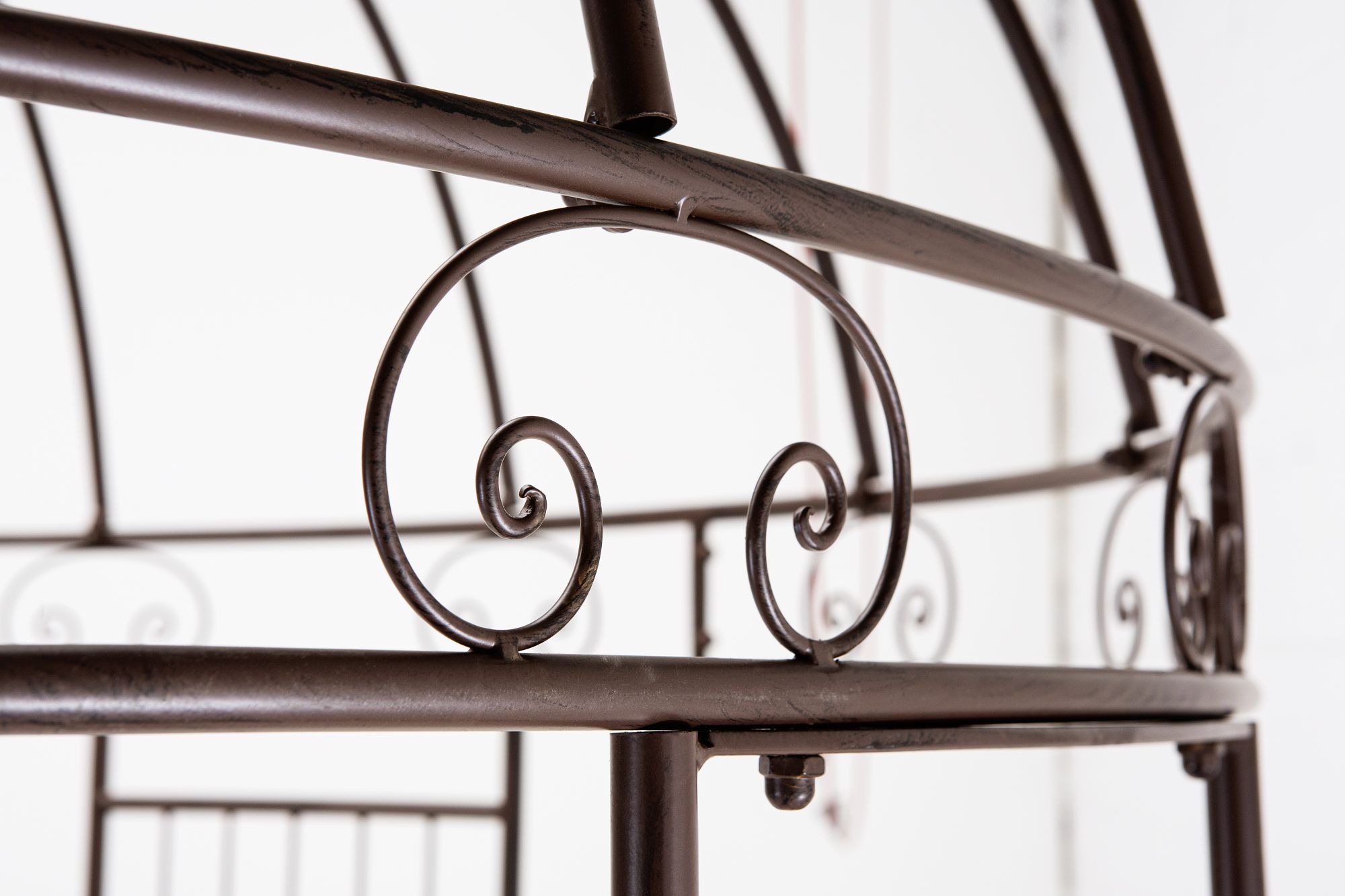 Metall-Pavillon "Romance"  im Frank Flechtwaren Online Shop für Rankhilfen &amp; Rankbögen kaufen