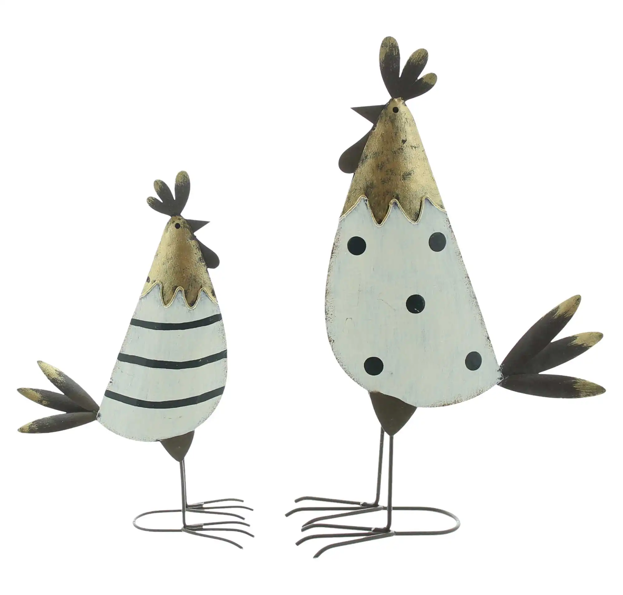 Figur "Hahn & Huhn", 2er Set im Frank Flechtwaren Online Shop für Ostern kaufen Figur "Hahn & Huhn", 2er Set im Frank Flechtwaren Online Shop für Ostern kaufen
