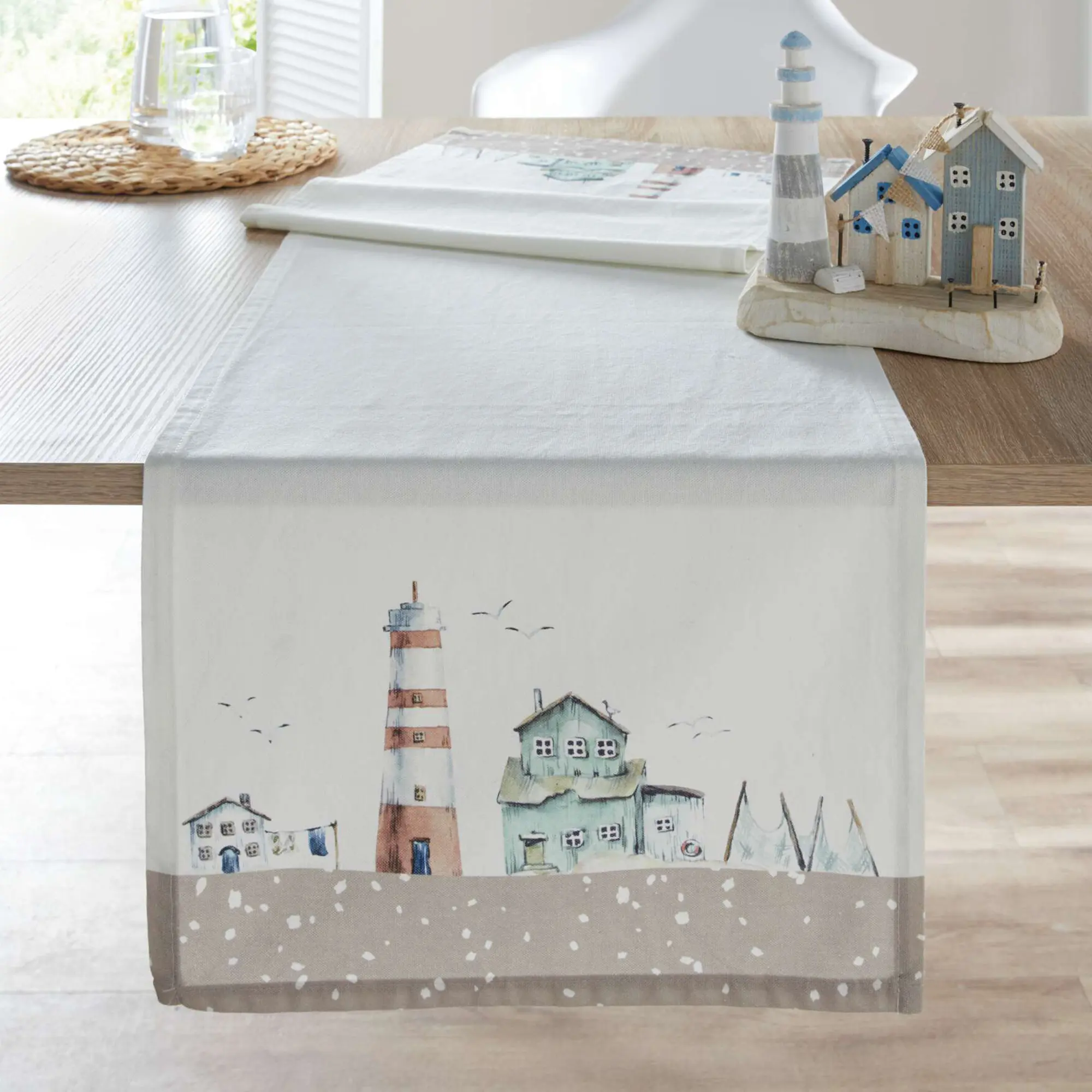 Tischläufer "Coastal Town"  im Frank Flechtwaren Online Shop kaufen