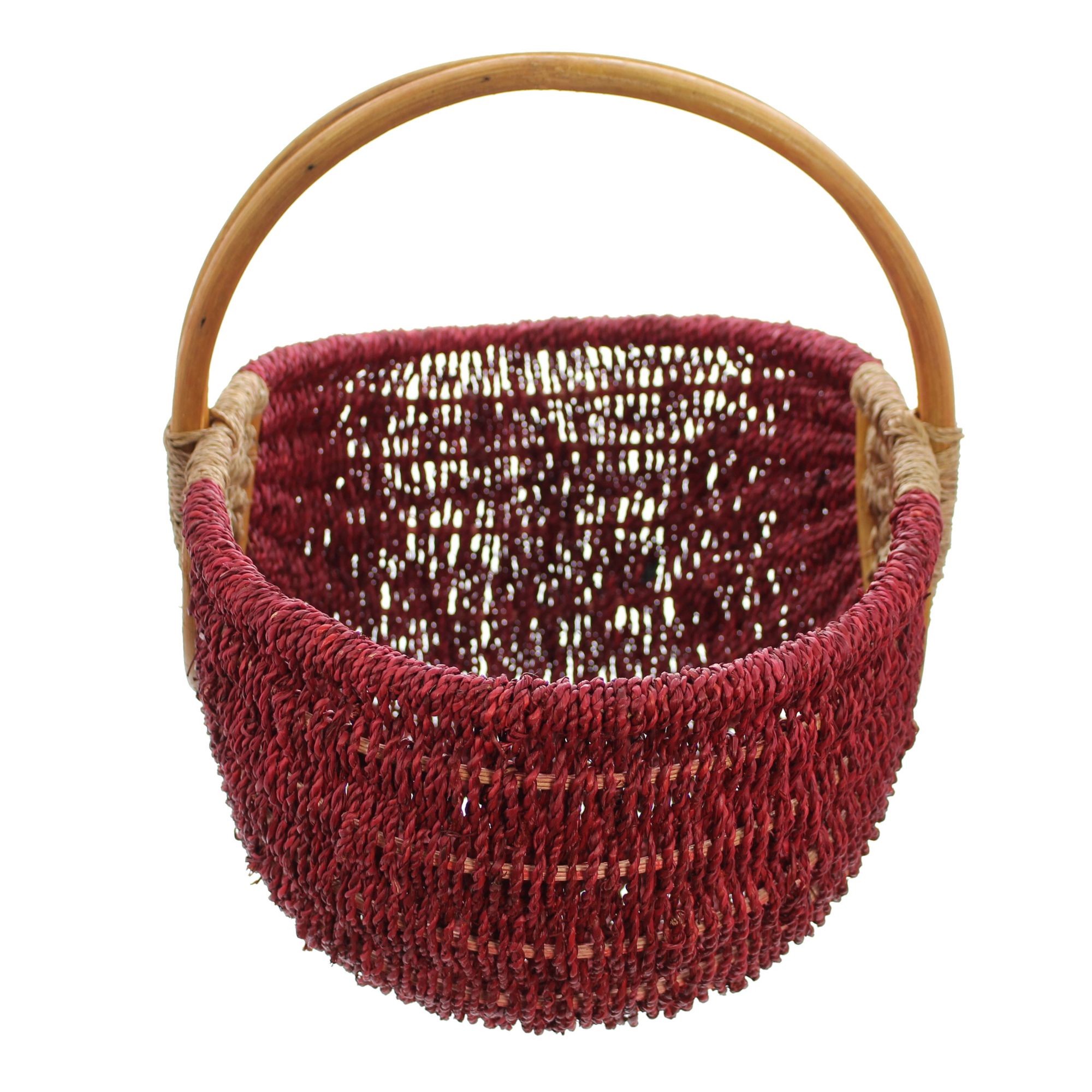 Einkaufskorb "Rot/Natur" im Frank Flechtwaren Online Shop für Einkaufskörbe kaufen Einkaufskorb "Rot/Natur" im Frank Flechtwaren Online Shop für Einkaufskörbe kaufen
