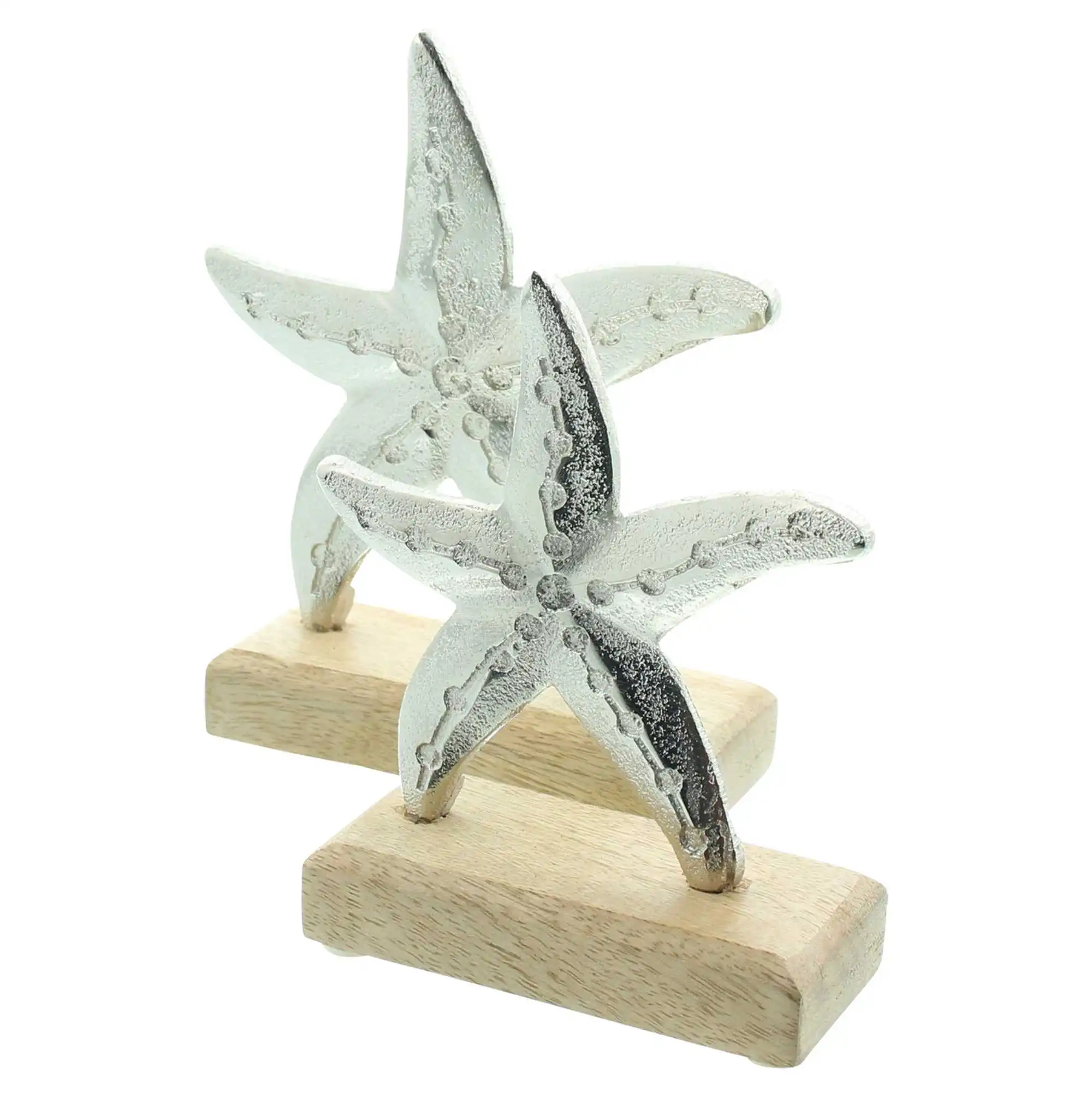 Holzdeko "Seestern", 2er Set im Frank Flechtwaren Online Shop für Dekofiguren kaufen Holzdeko "Seestern", 2er Set im Frank Flechtwaren Online Shop für Dekofiguren kaufen