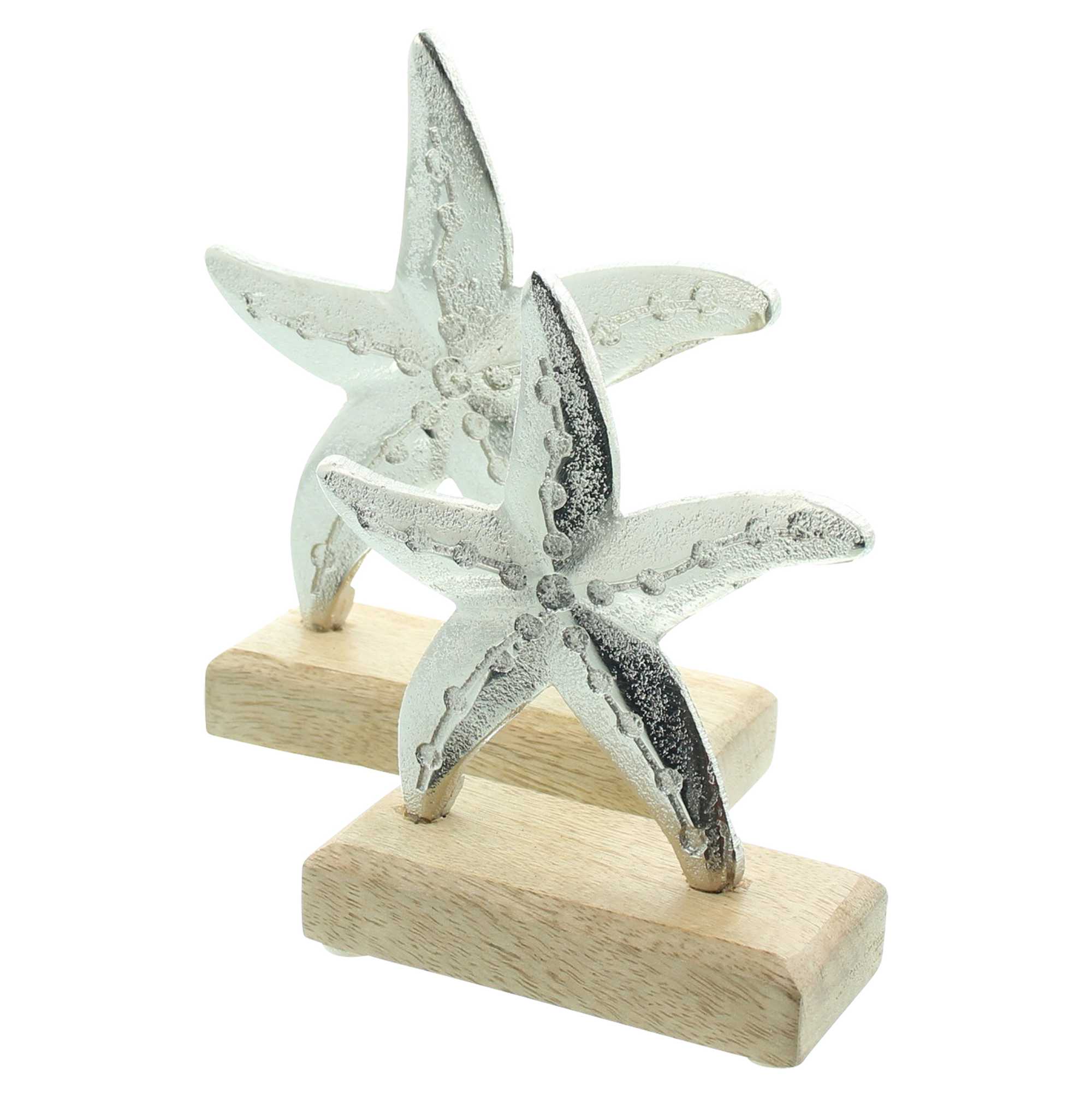 Holzdeko "Seestern", 2er Set im Frank Flechtwaren Online Shop für Dekofiguren kaufen Holzdeko "Seestern", 2er Set im Frank Flechtwaren Online Shop für Dekofiguren kaufen