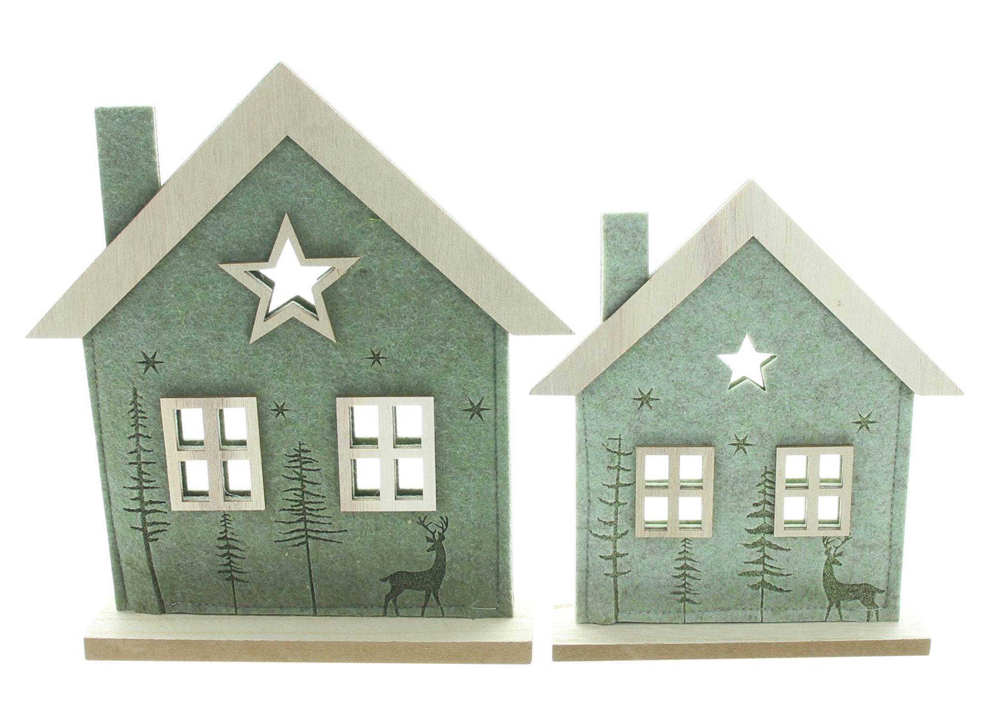 Haus "Wald-Idylle", 2er Set im Frank Flechtwaren Online Shop für Herbst kaufen Haus "Wald-Idylle", 2er Set im Frank Flechtwaren Online Shop für Herbst kaufen