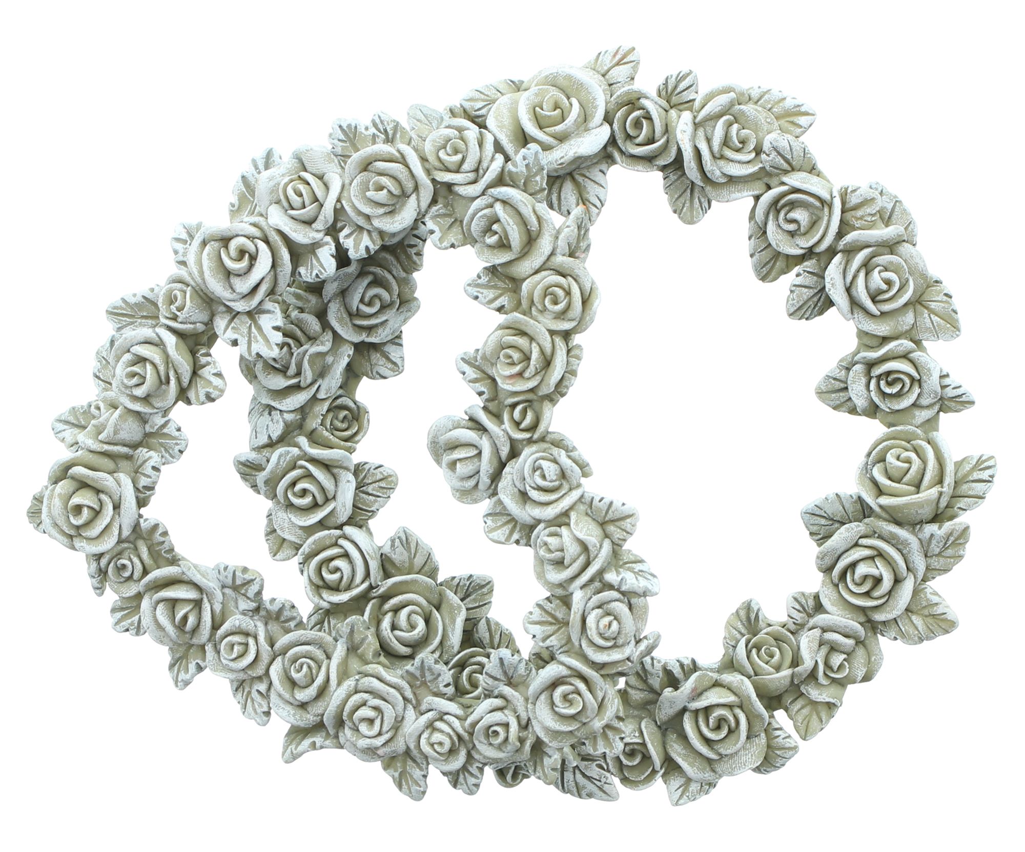 Rosendeko "Herz &amp; Kranz", 2er Set  im Frank Flechtwaren Online Shop für Herbst kaufen