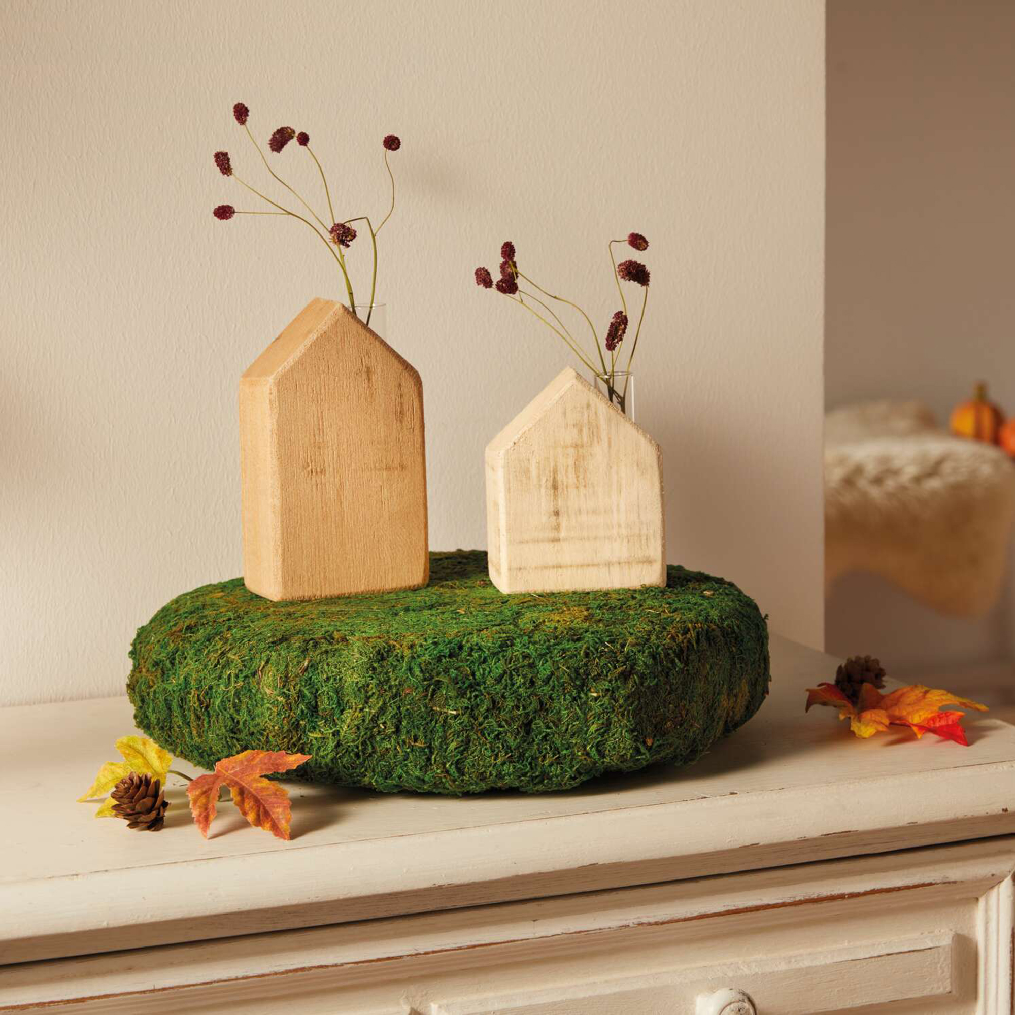 Vase "Häuschen", 2er Set  im Frank Flechtwaren Online Shop kaufen