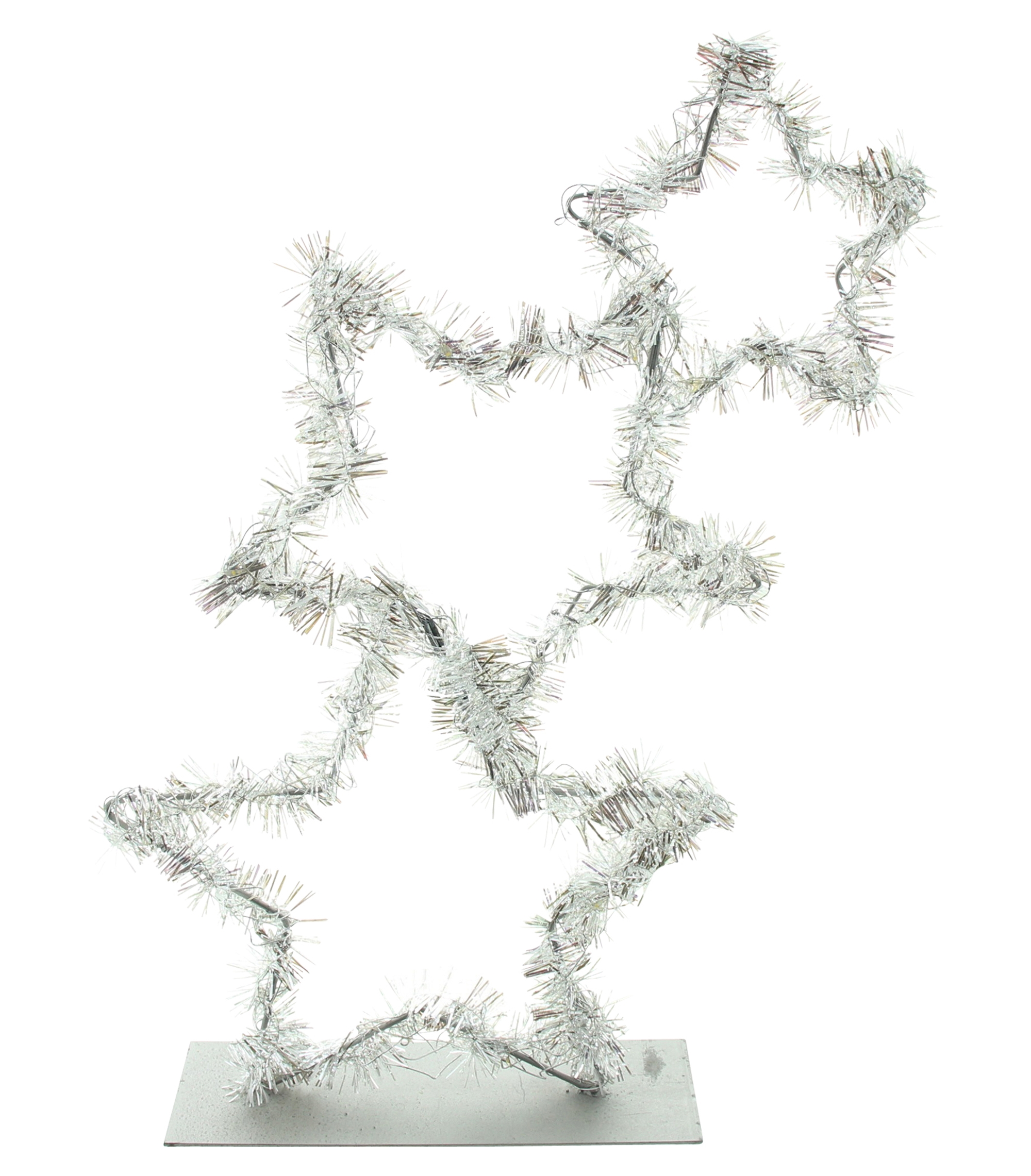 LED-Sterne "Silberglimmer"  im Frank Flechtwaren Online Shop für Sterne kaufen