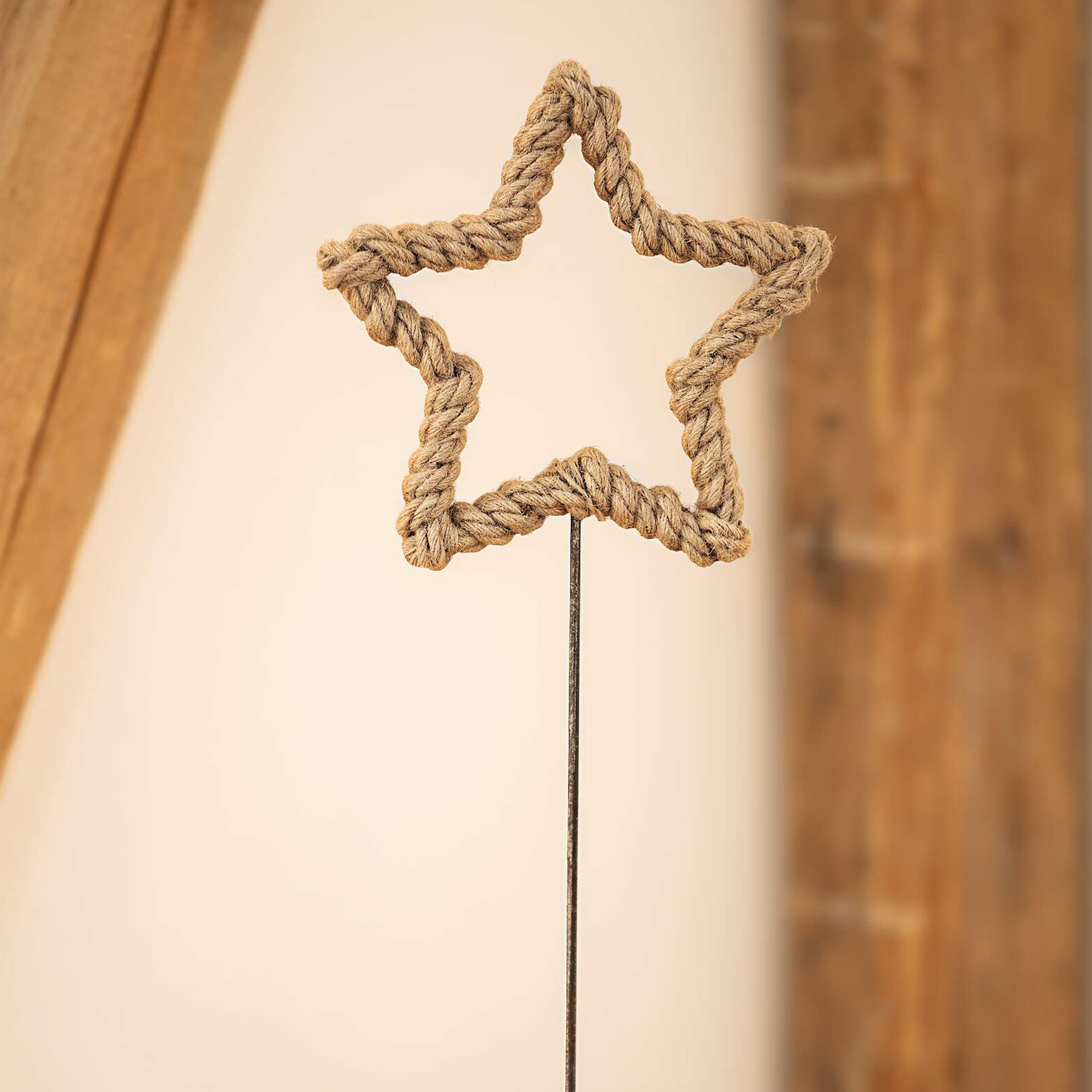 Stecker "Stern", natur  im Frank Flechtwaren Online Shop kaufen
