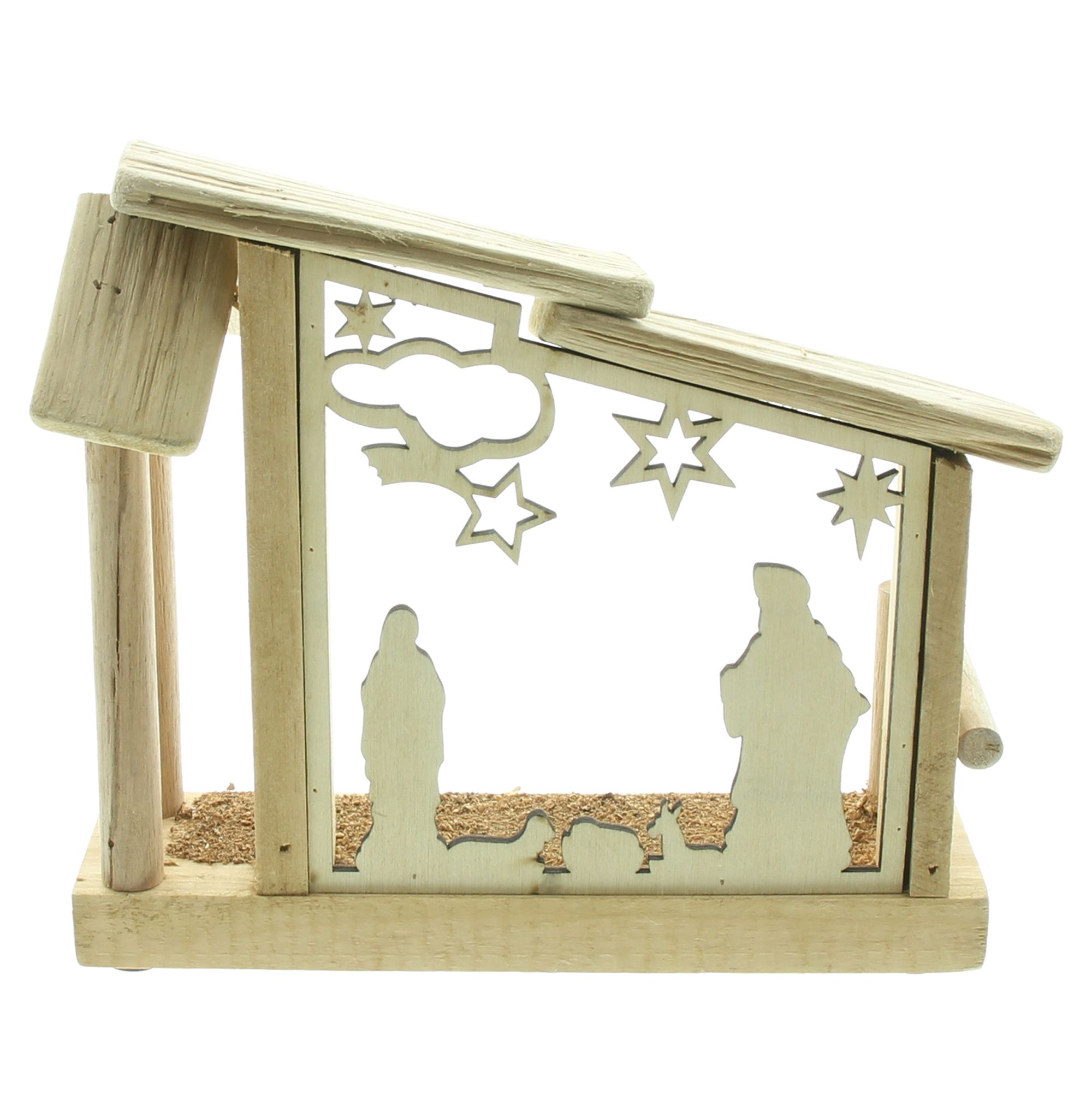LED-Krippe "Heilige Familie" im Frank Flechtwaren Online Shop für Weihnachten kaufen LED-Krippe "Heilige Familie" im Frank Flechtwaren Online Shop für Weihnachten kaufen