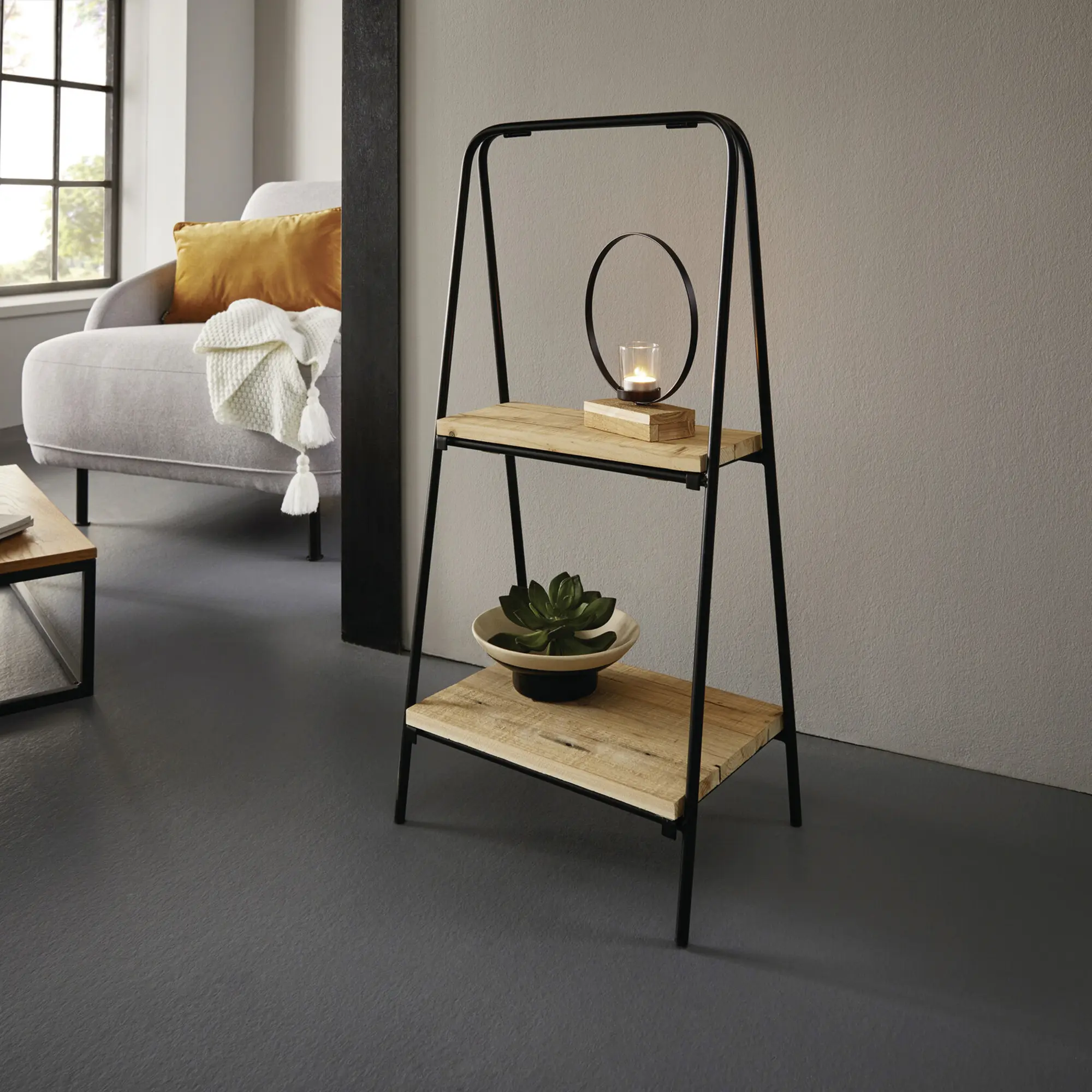 Etageren-Regal "Modern", 3tlg.  im Frank Flechtwaren Online Shop kaufen