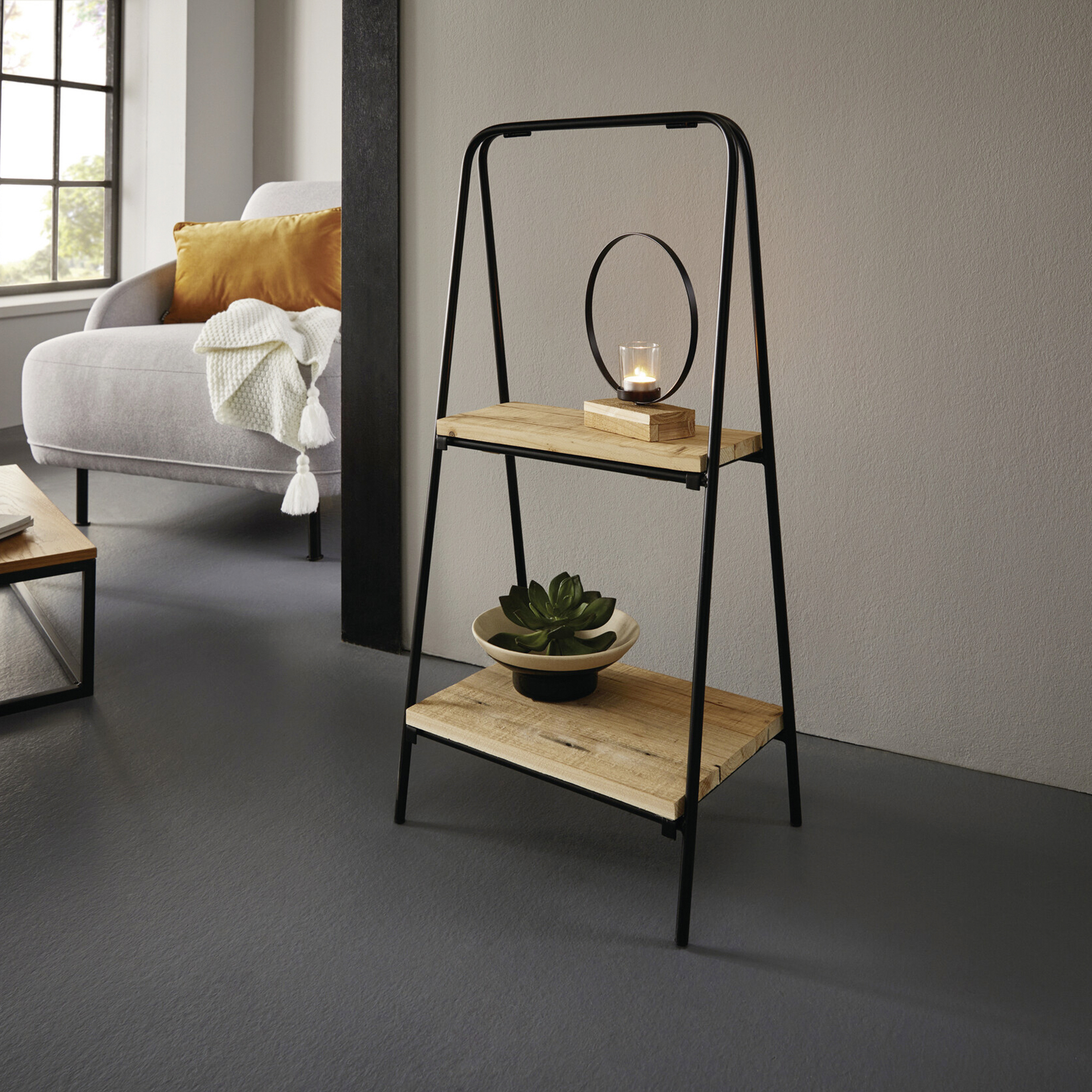 Etageren-Regal "Modern", 3tlg.  im Frank Flechtwaren Online Shop kaufen