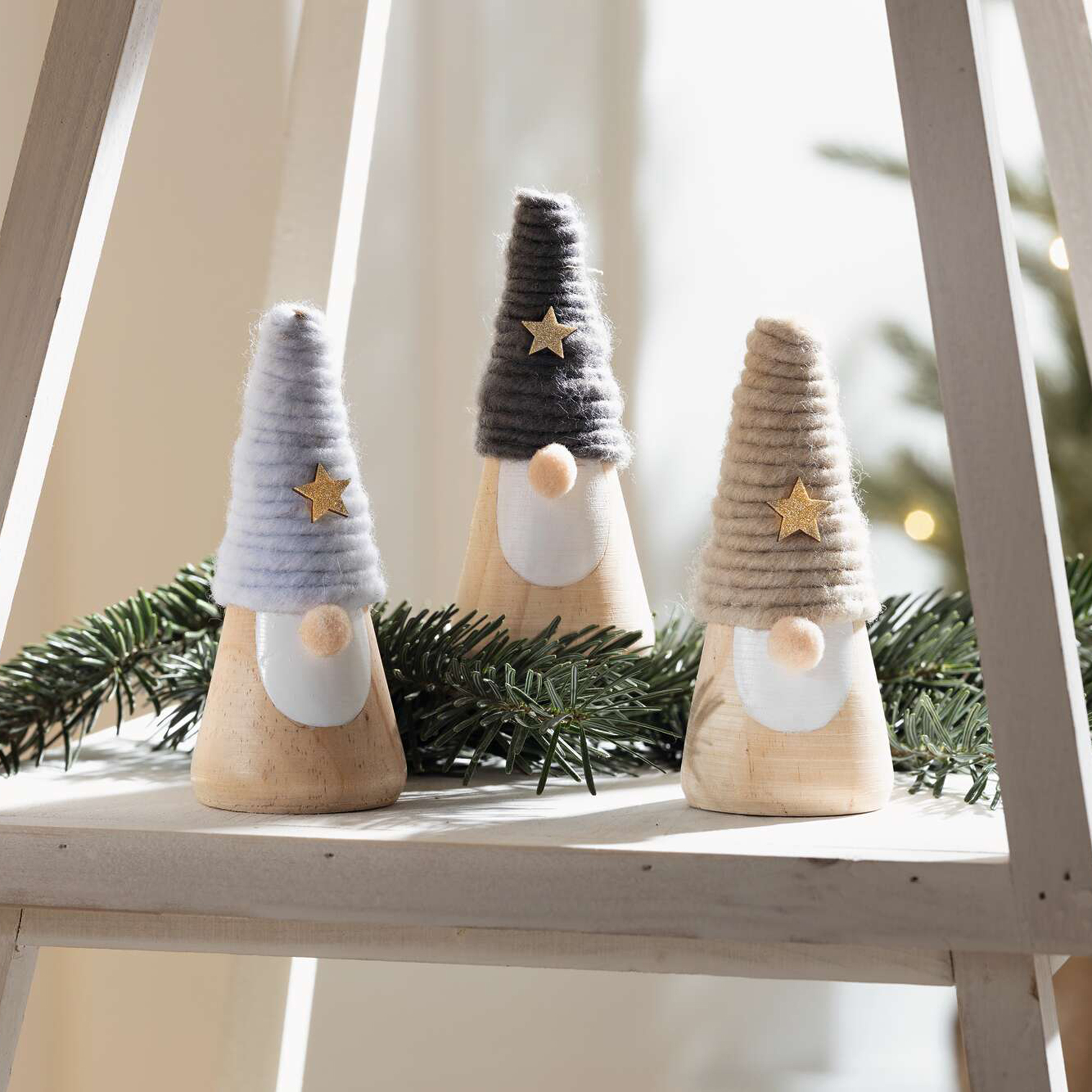 Wichtel "Goldstern", 3er Set im Frank Flechtwaren Online Shop für Weihnachten kaufen Wichtel "Goldstern", 3er Set im Frank Flechtwaren Online Shop für Weihnachten kaufen