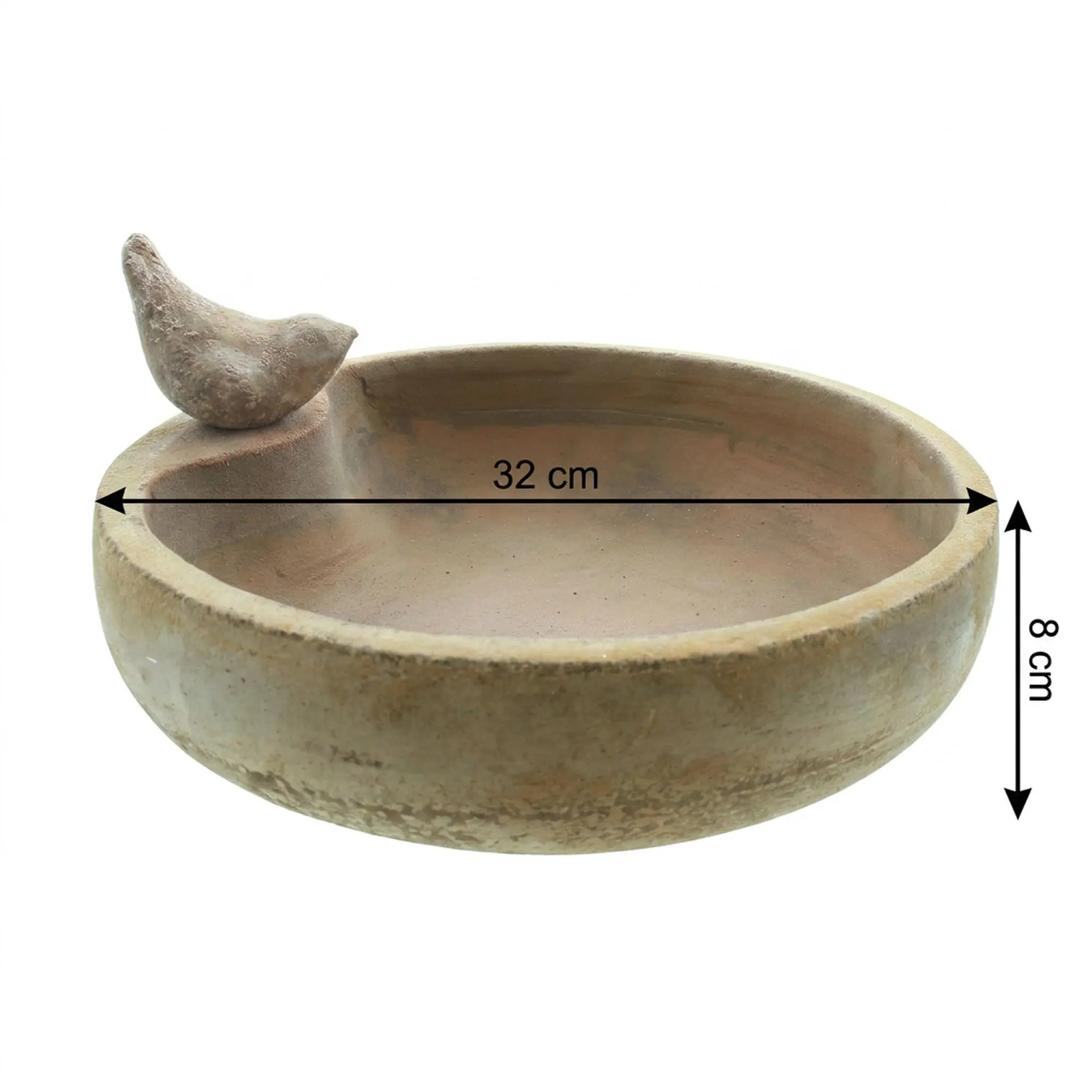 Vogeltränke "Terracotta"  im Frank Flechtwaren Online Shop für Bunter Ostergarten kaufen