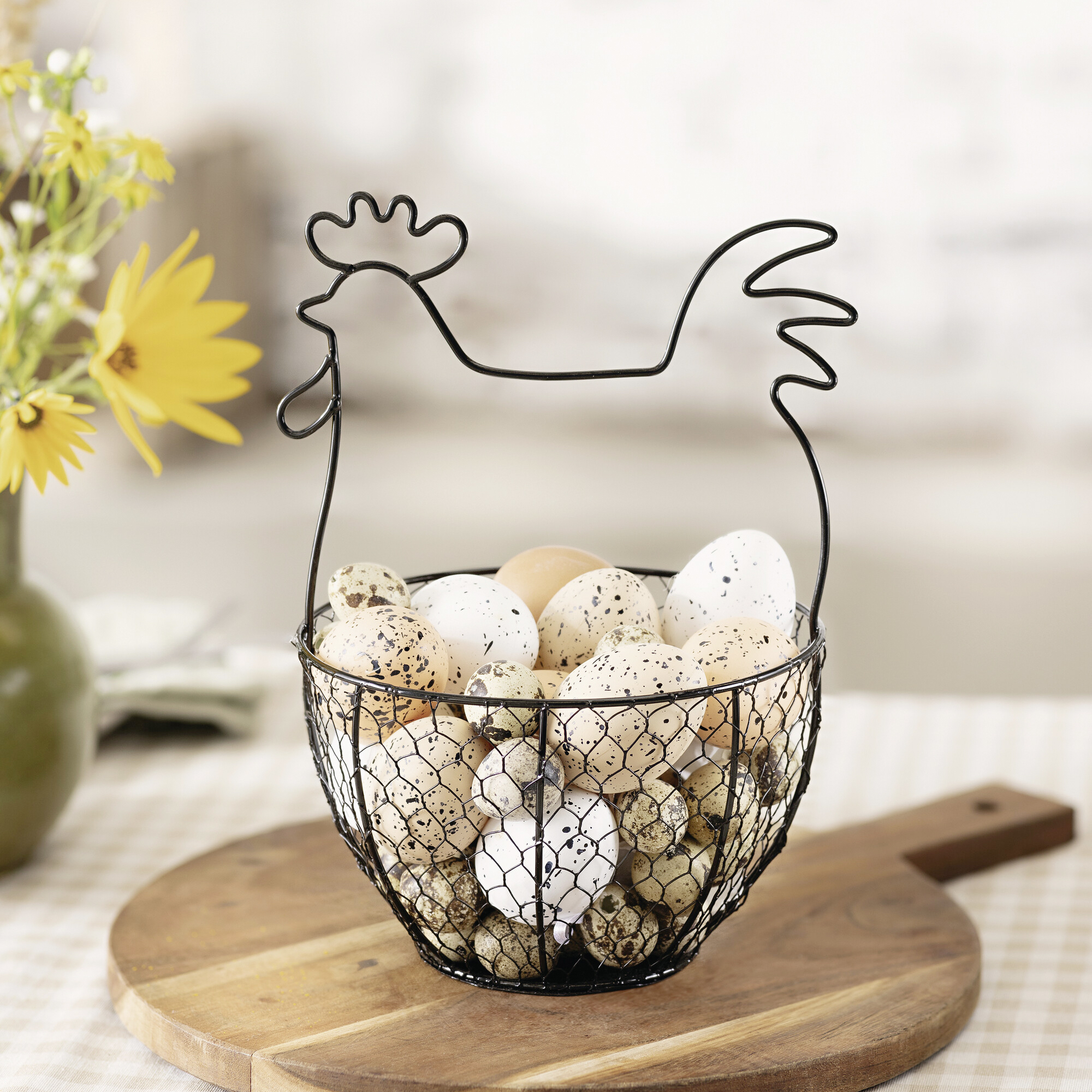 Eierkorb "Henne" im Frank Flechtwaren Online Shop für Ostern kaufen Eierkorb "Henne" im Frank Flechtwaren Online Shop für Ostern kaufen