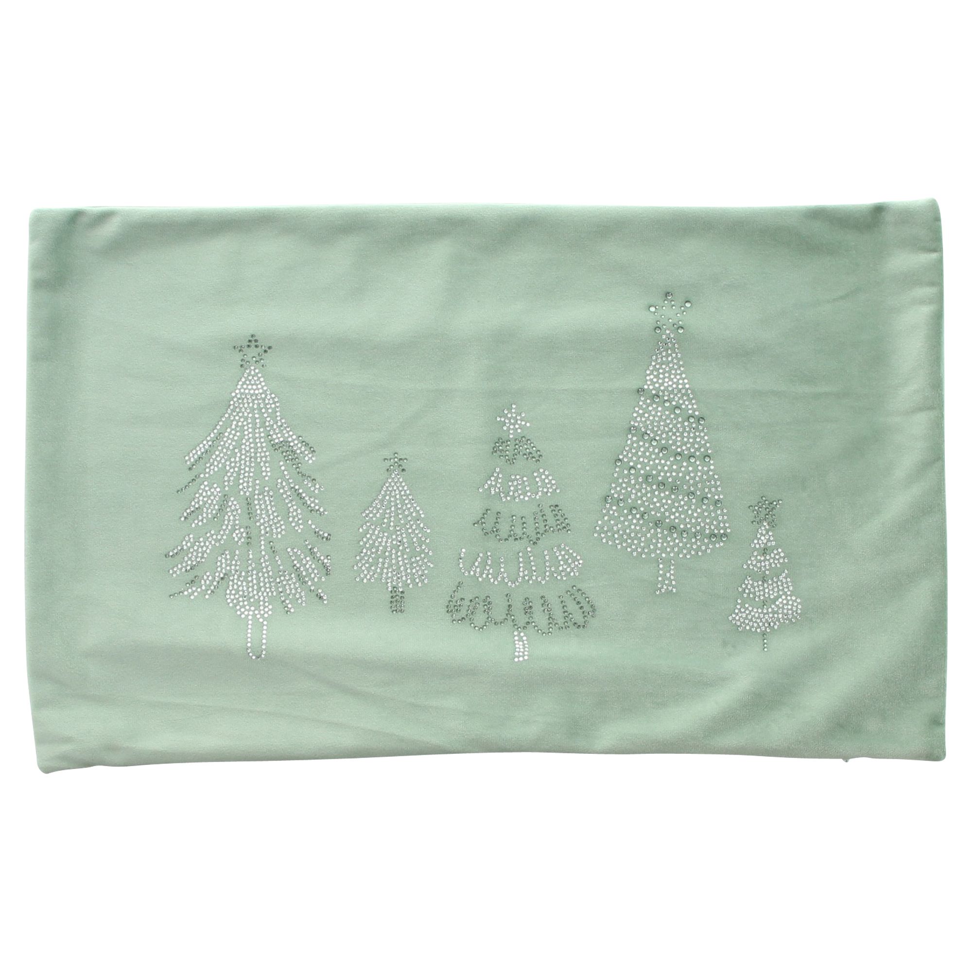 Kissenhülle "Silver Tree"  im Frank Flechtwaren Online Shop für Weihnachtliche Kissen &amp; Kissenhüllen kaufen
