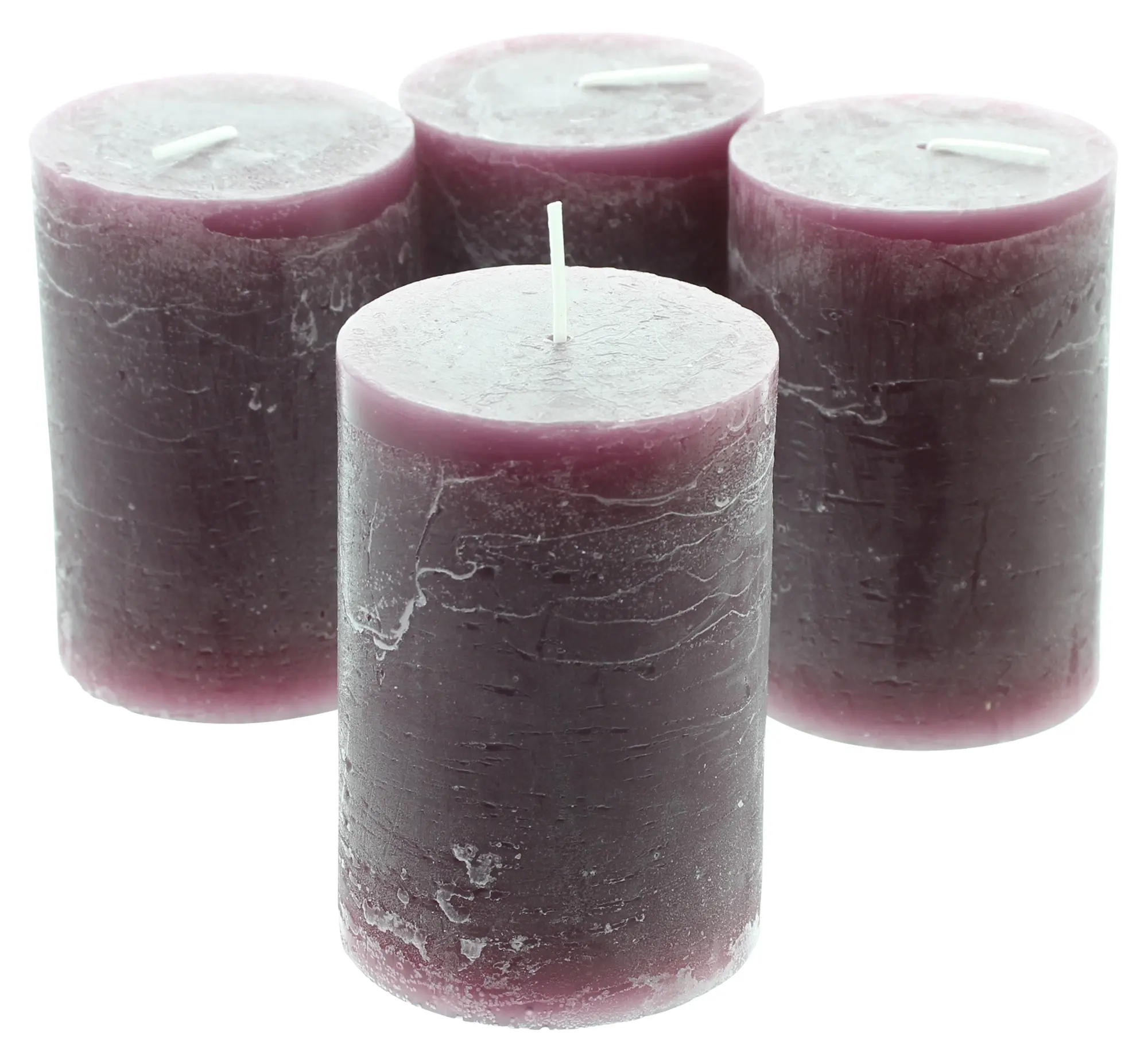 Kerze "Berry", 4er Set  im Frank Flechtwaren Online Shop kaufen
