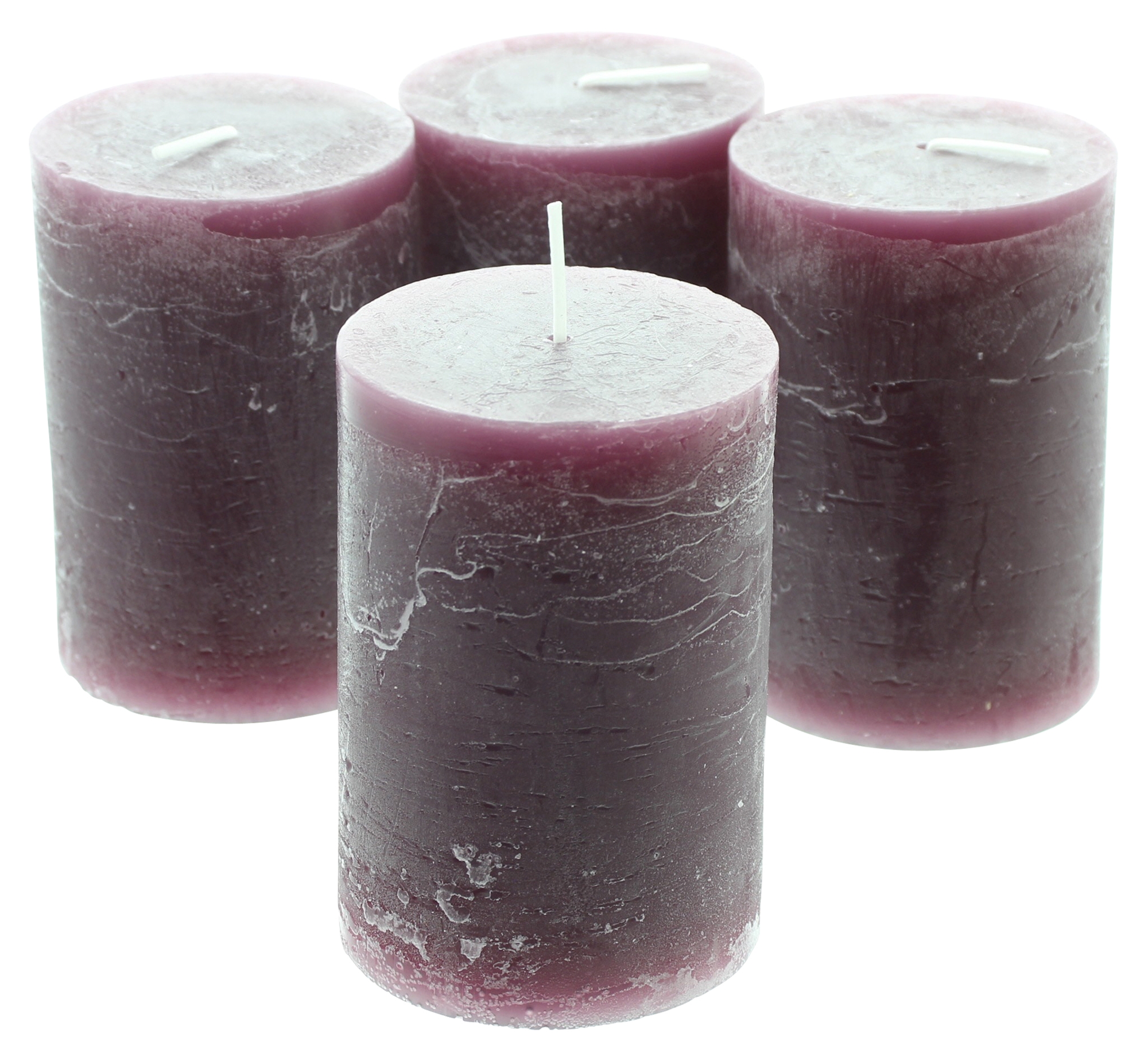 Kerze "Berry", 4er Set  im Frank Flechtwaren Online Shop kaufen