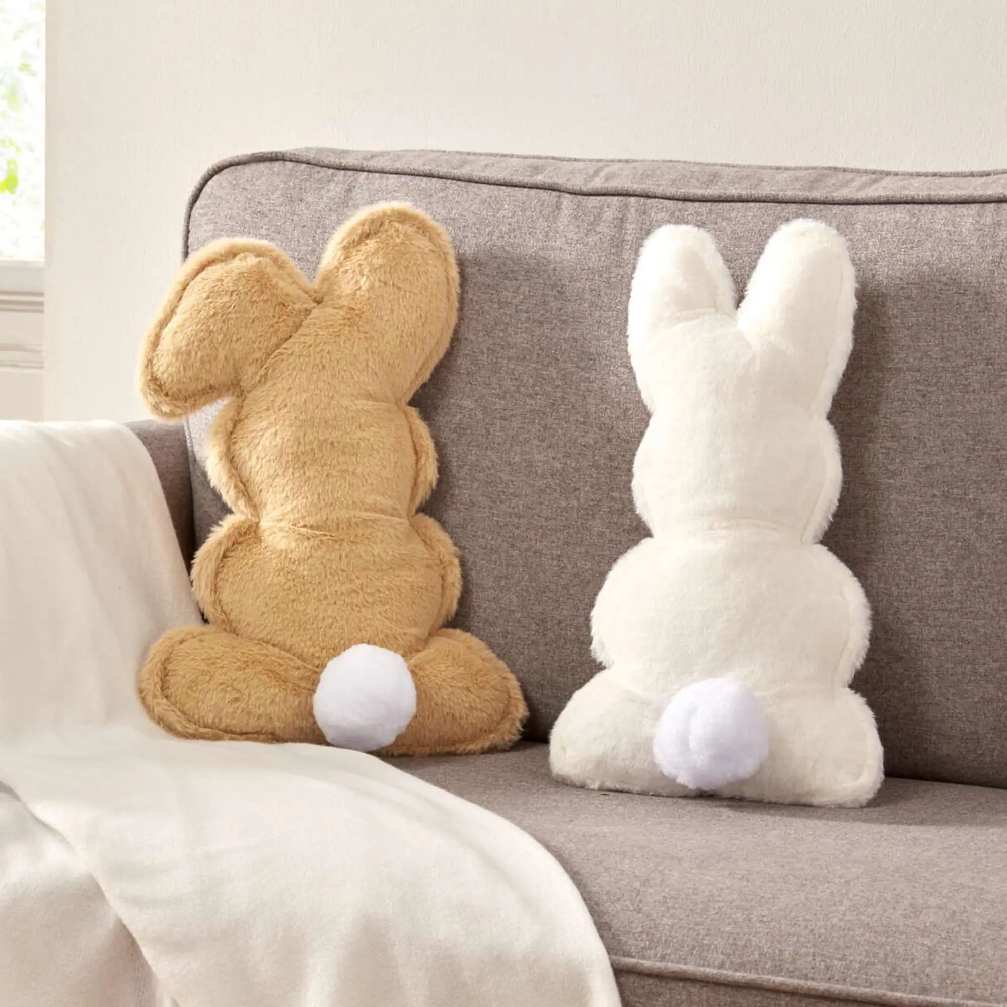 Dekokissen "Häschen", 2er Set  im Frank Flechtwaren Online Shop für Ostern kaufen