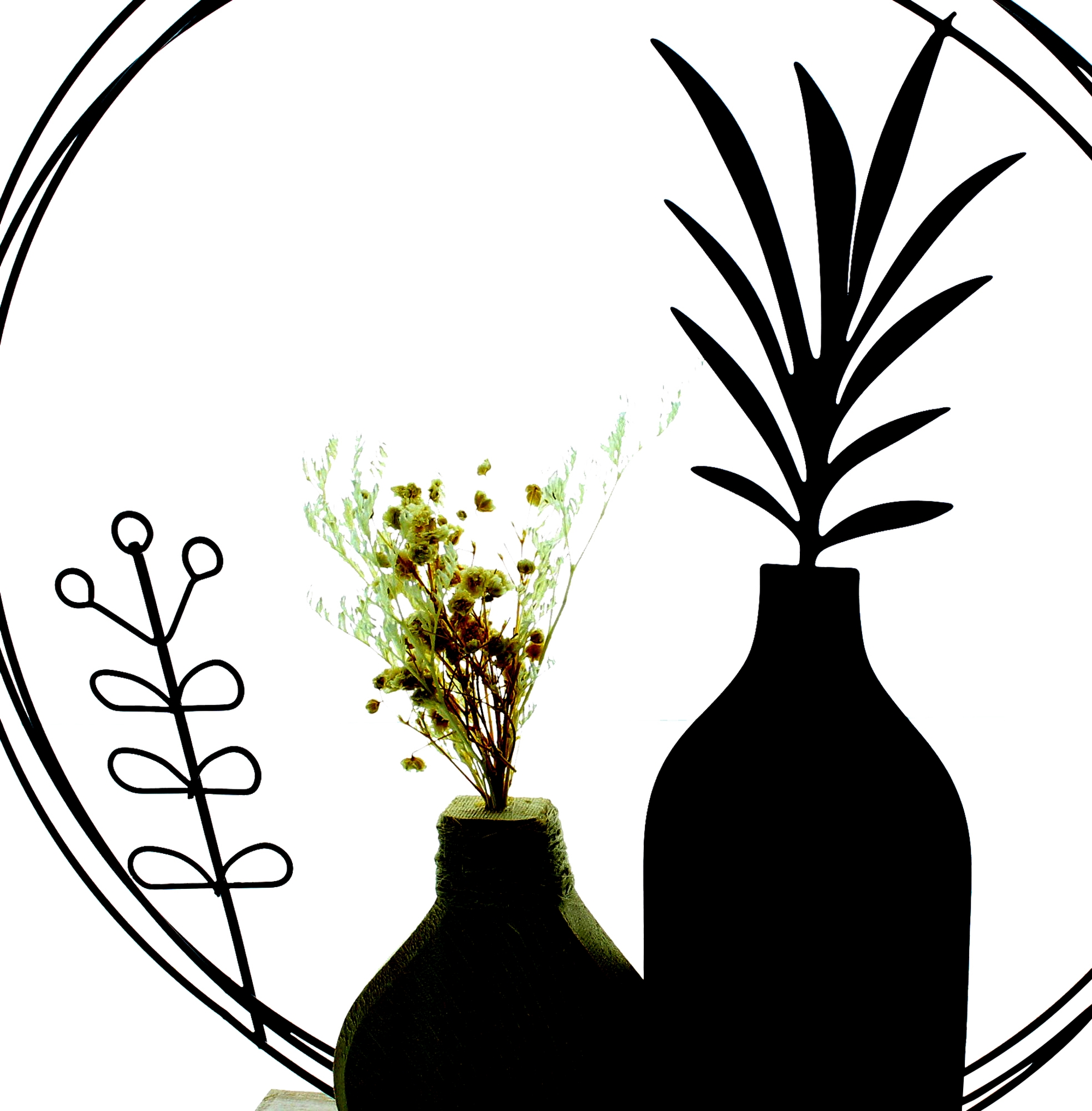 Dekoring "Vasen"  im Frank Flechtwaren Online Shop für Dekoringe kaufen